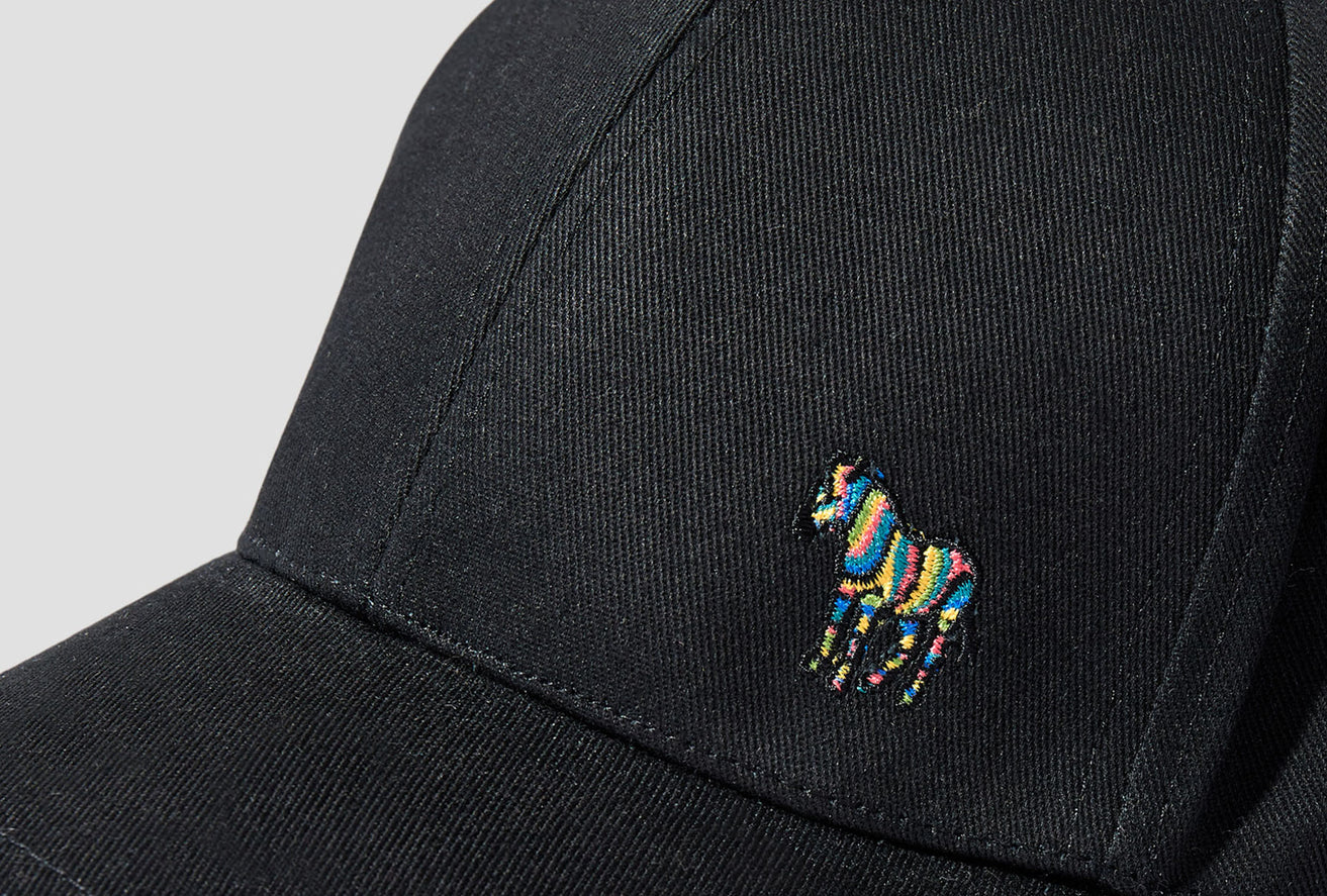 MEN CAP BASEBALL ZEBRA M2A-987C-AZEBRA Black