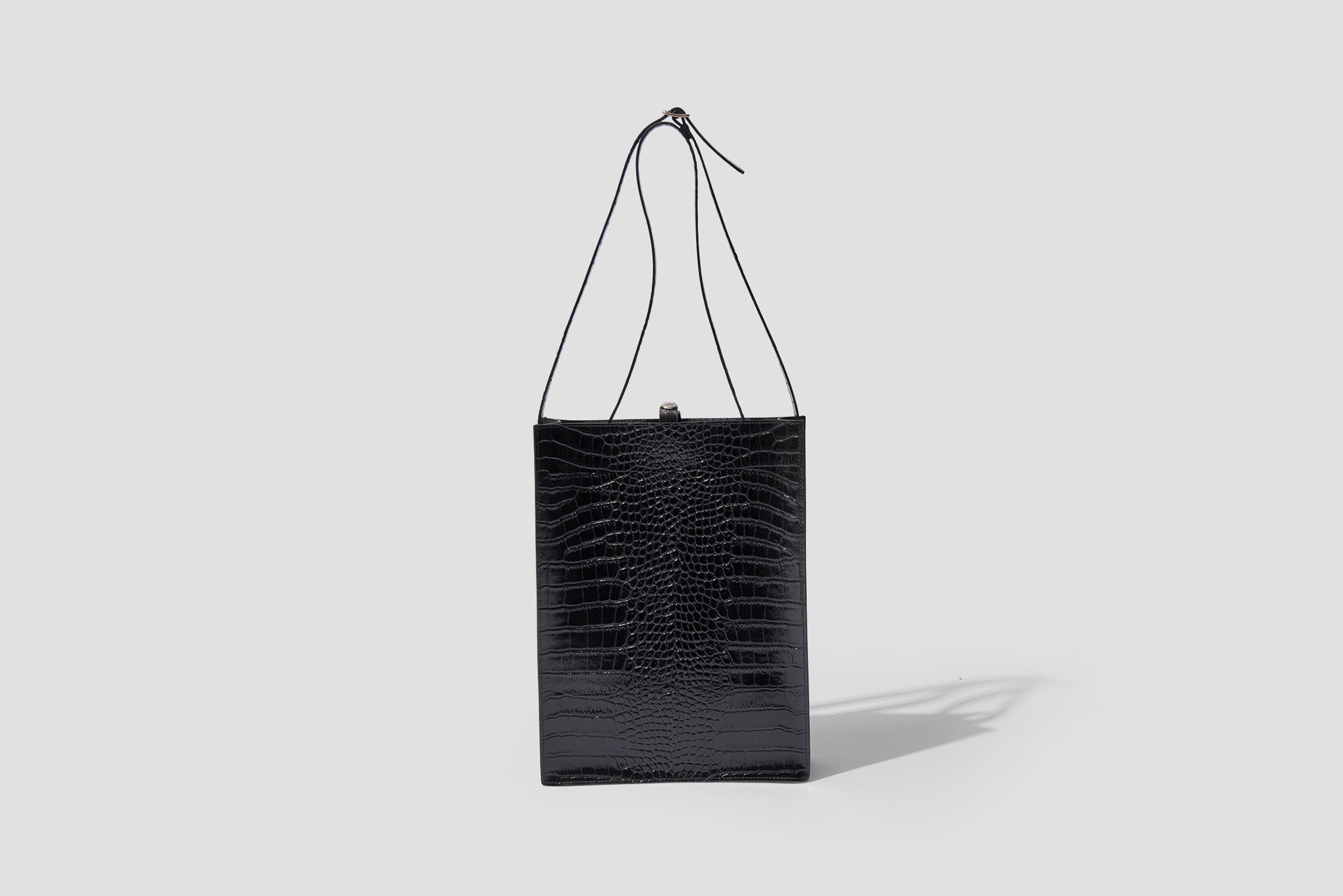 OUR LEGACY SUB TOTE EUR Black Crocoアワーレガシー - トートバッグ