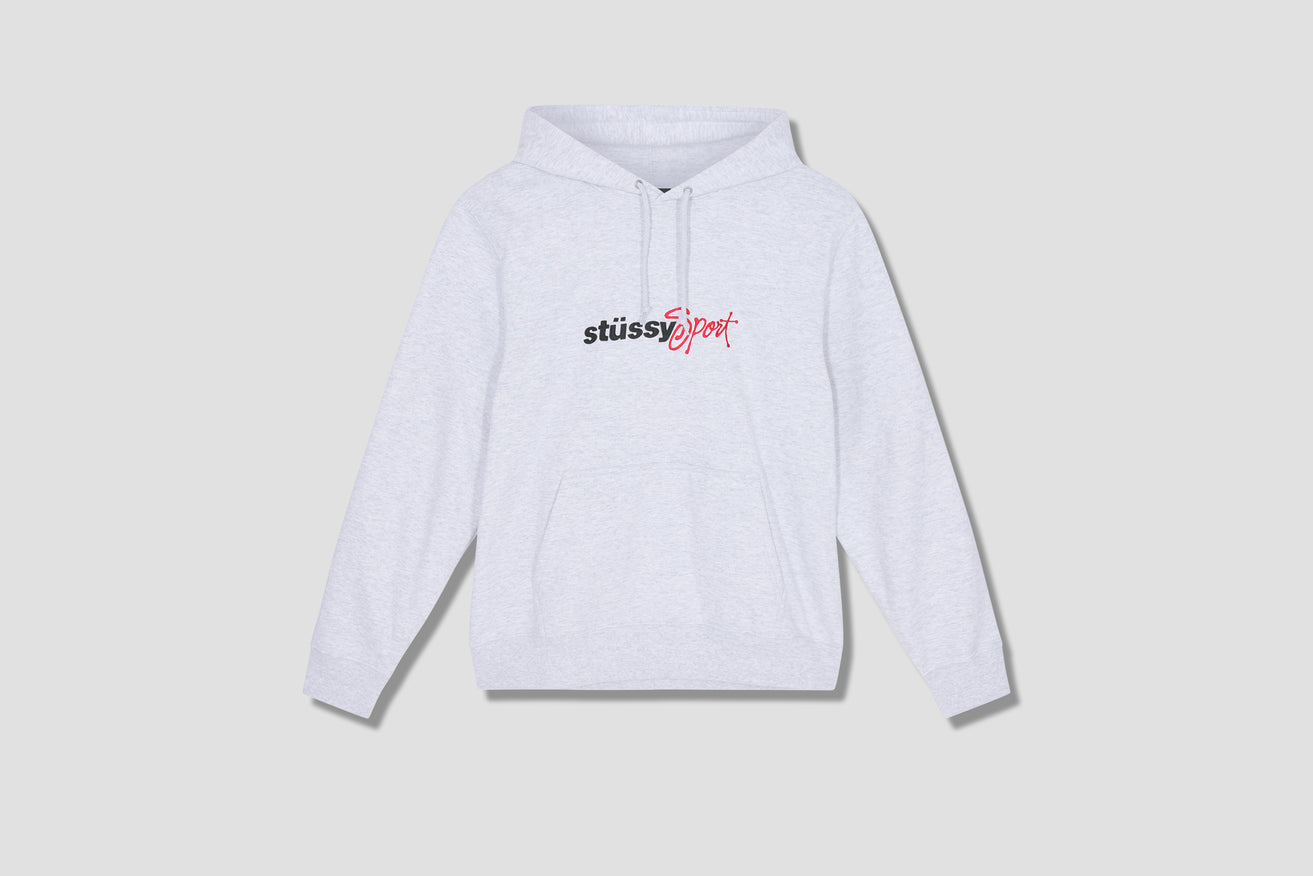 SPORT EMBROIDERED HOODIE 118445 Light grey