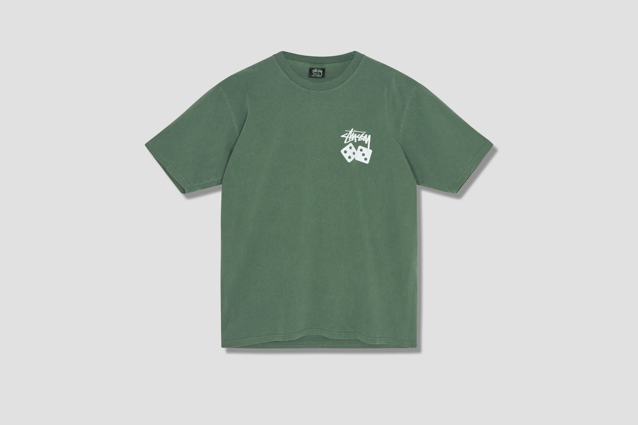 DICE PIGMENT DYED TEE 1904721 Green