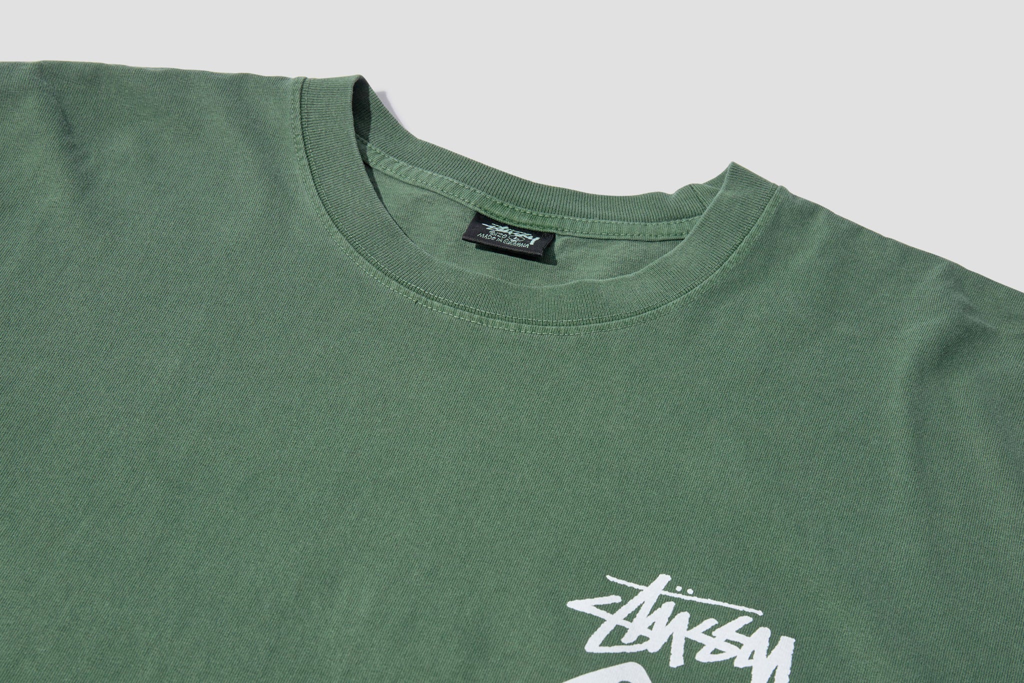 DICE PIGMENT DYED TEE 1904721 Green