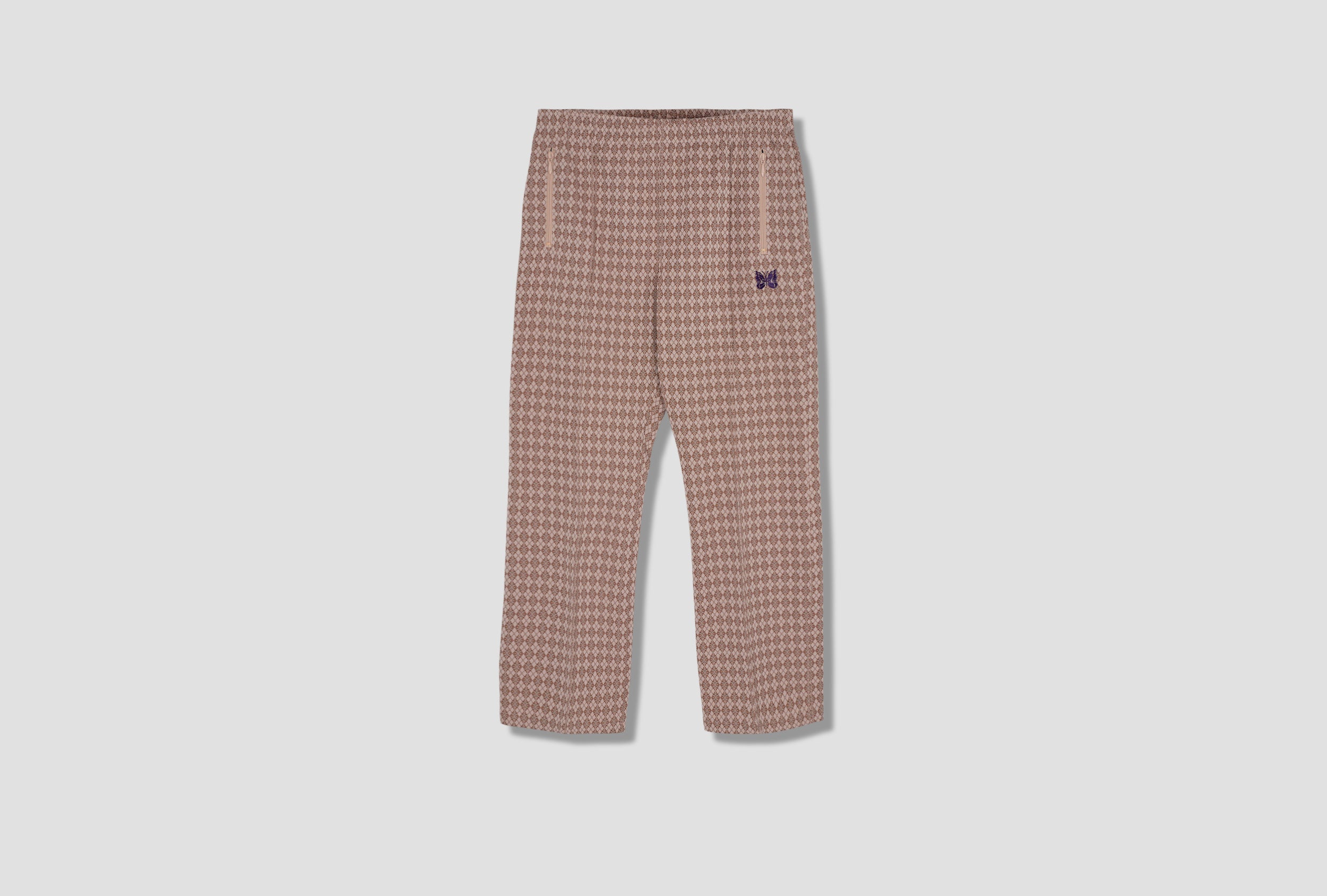 NEEDLES TRACK PANT - POLY JQ. JO220 Beige – HARRESØ