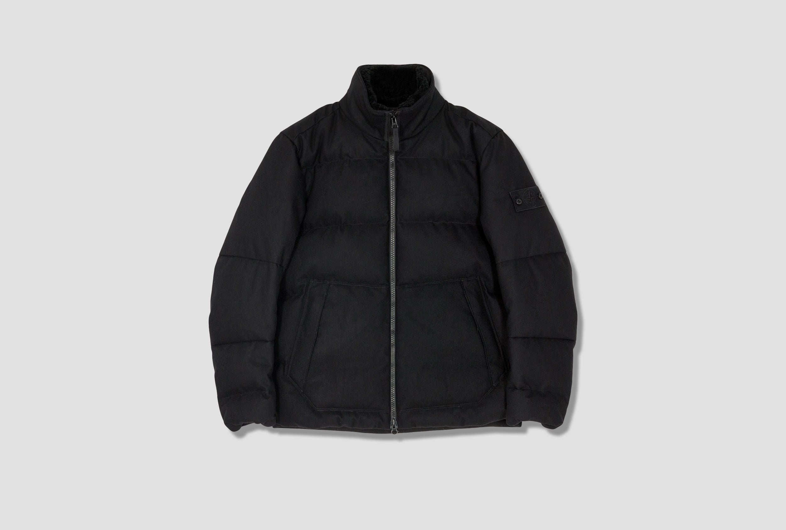 STONE ISLAND JACKET SW 3L DOWN GHOST PIECE 7515440F1 Black – HARRESØ