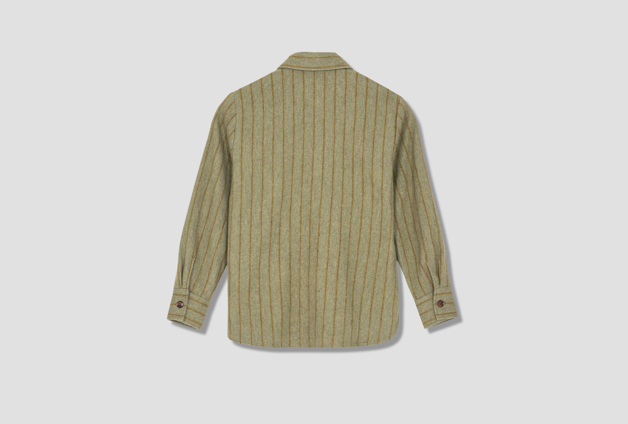 MILLE OVERSHIRT - ABALONE STRIPE Green
