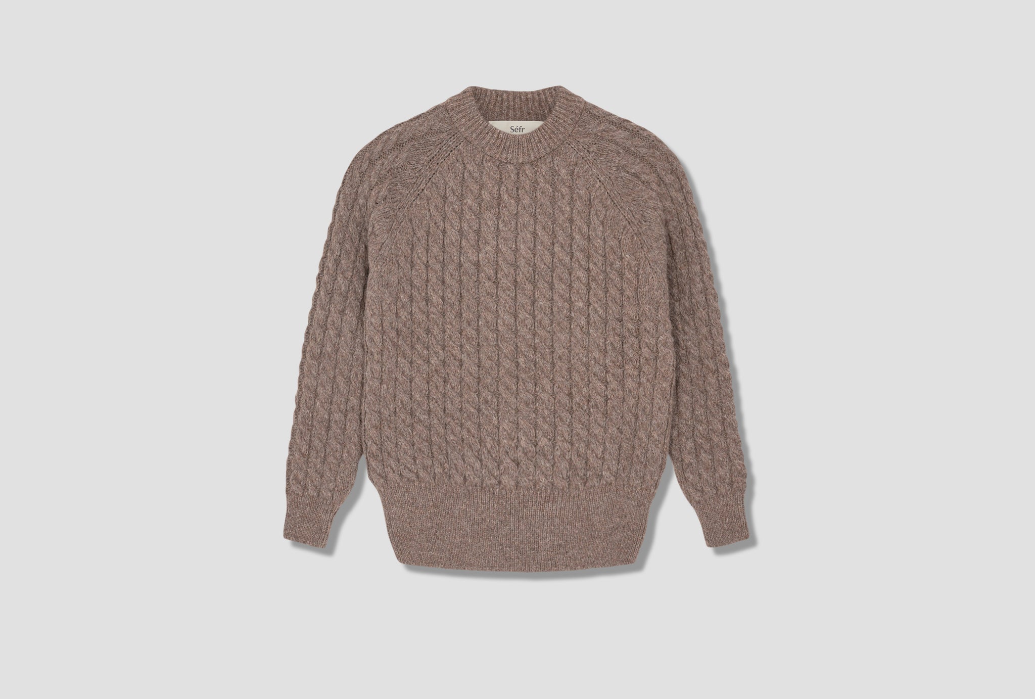 RAMBALDI SWEATER - HAZEL MELANGE Brown
