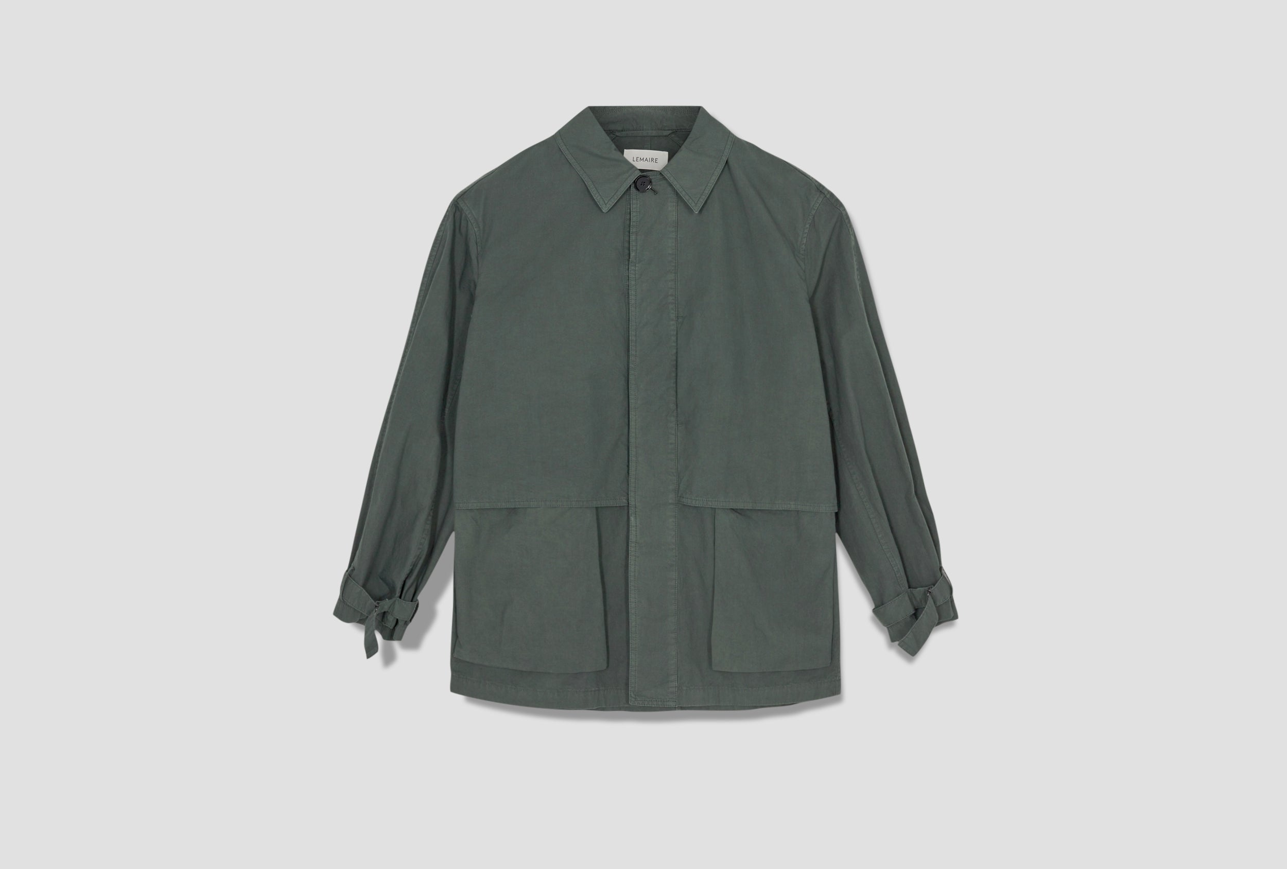 LEMAIRE STORM FLAP BLOUSON M 213 OW179 LF288 JACKET Dark green 