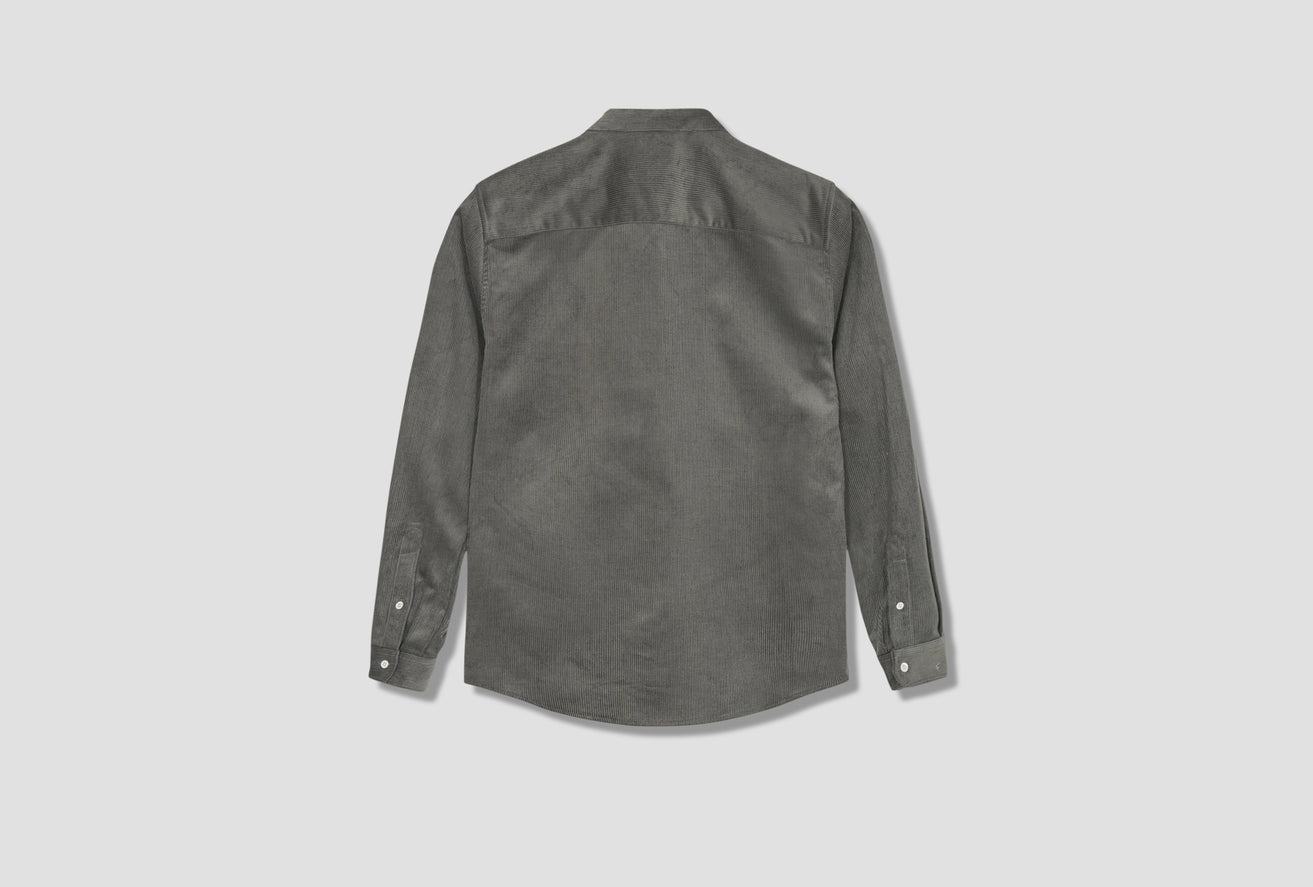 BUTTON-DOWN TONAL AMI DE COEUR SHIRT H21HC012.449 Grey