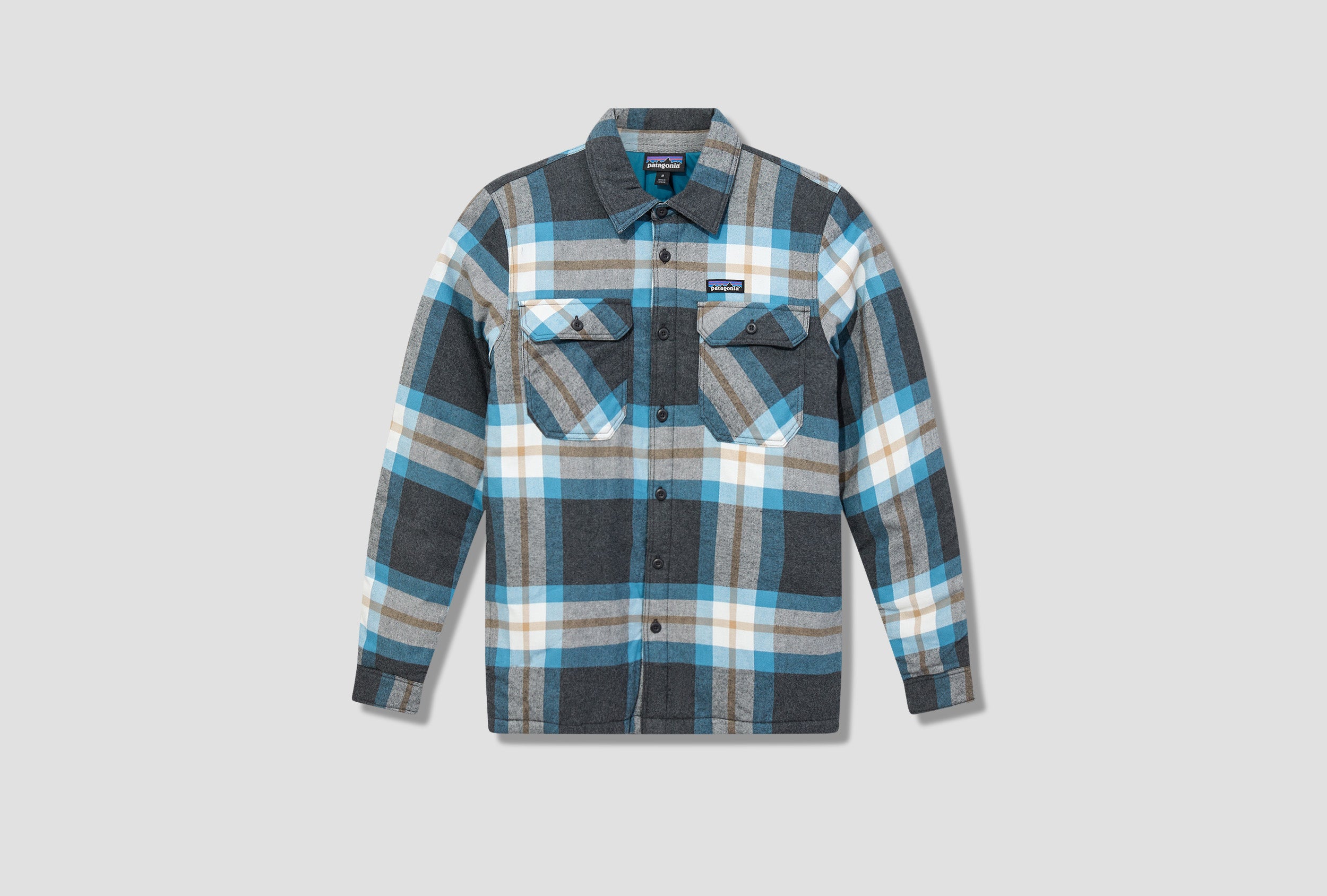 Men's insulated discount fjord flannel jacket