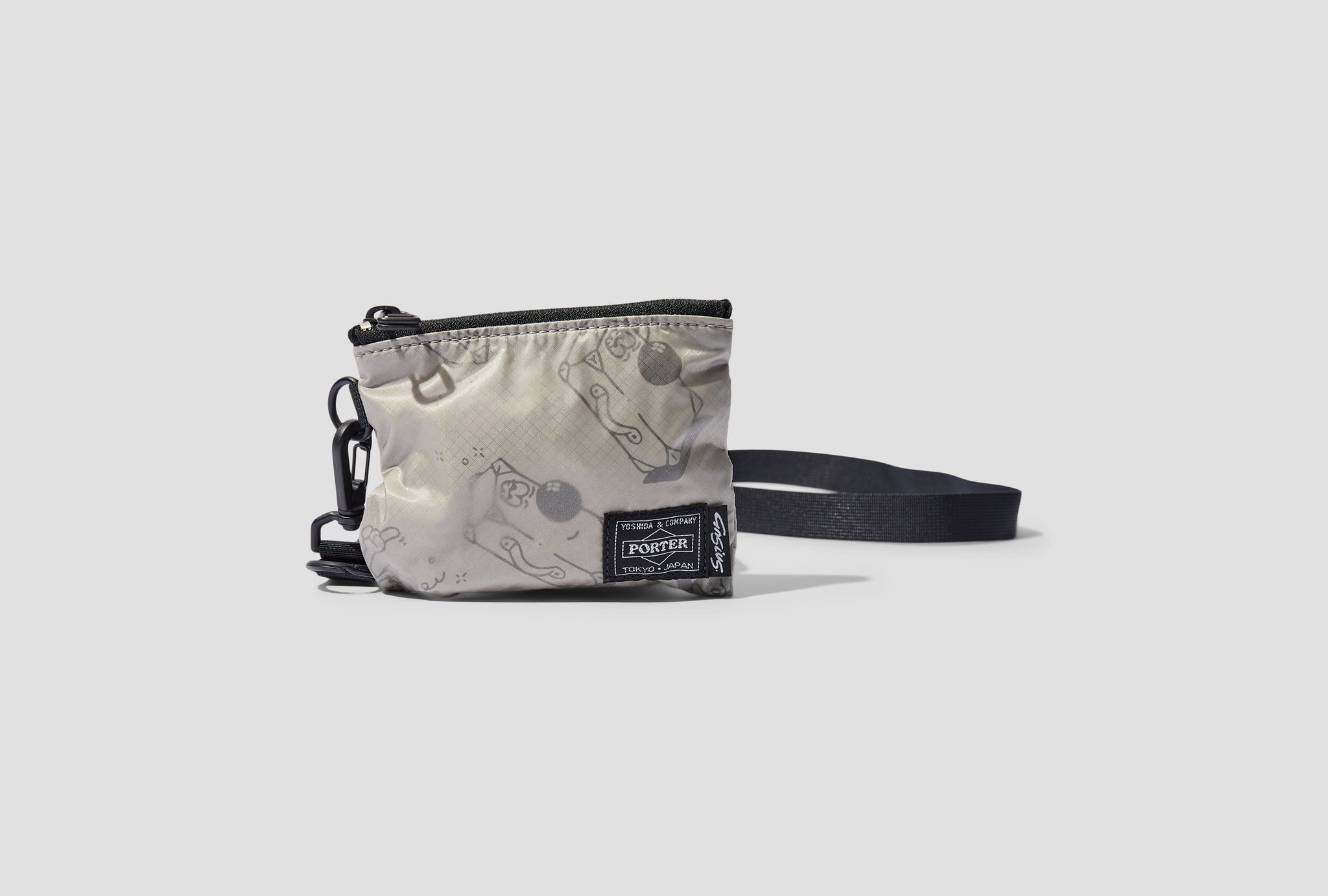 GASIUS X PORTER POUCH AND STRAP (WALLET) GAS-HP-PW Grey