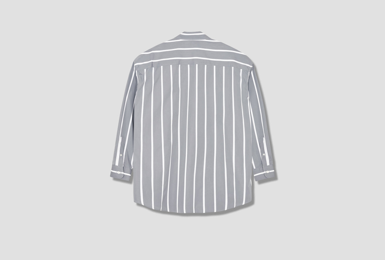 CHEST POCKET OVERSIZE SHIRT H21C101.459 Grey
