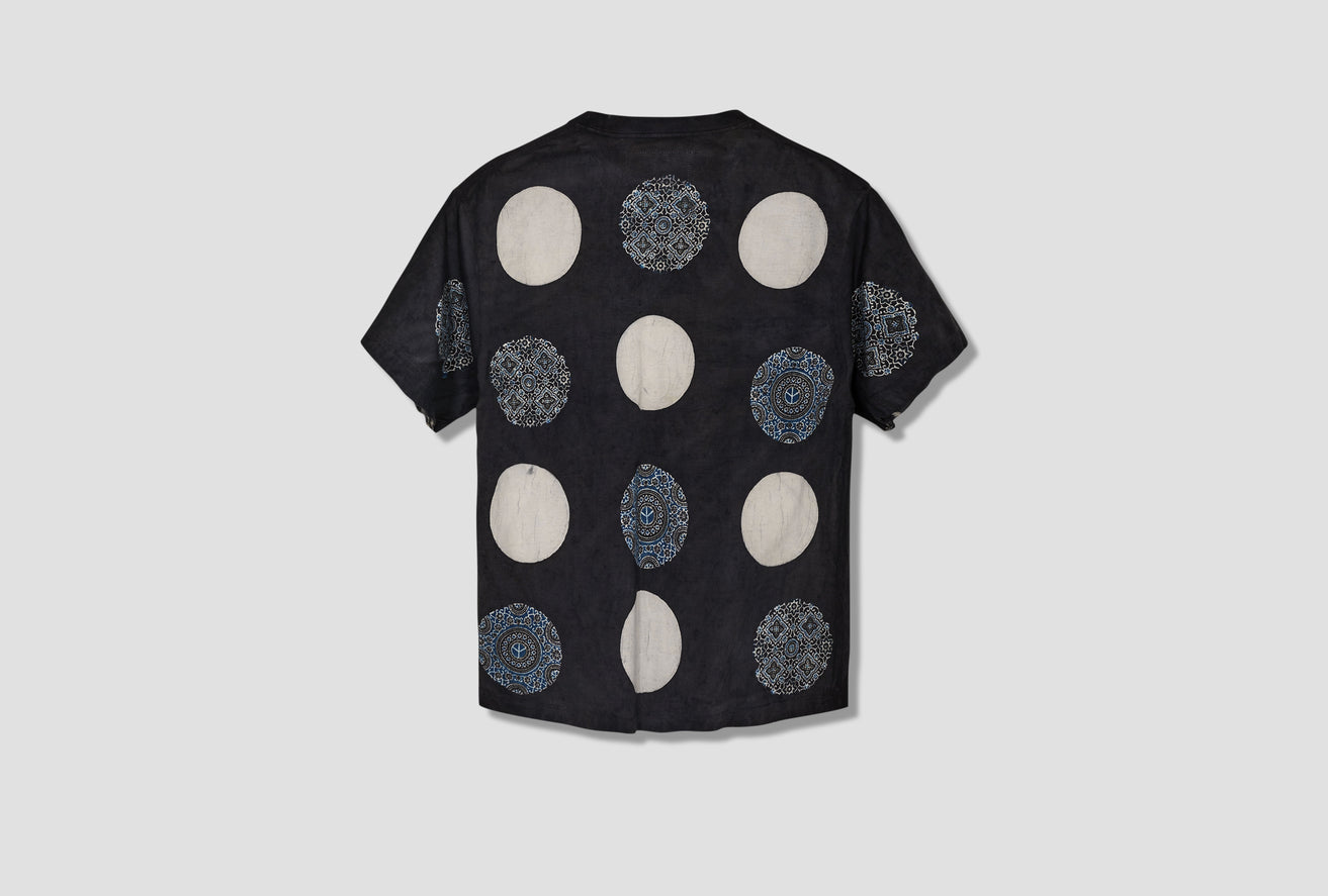 GRATEFUL TEE SS - BLACK PORTAL PRINT GRAT-SS-BLKPORT Black