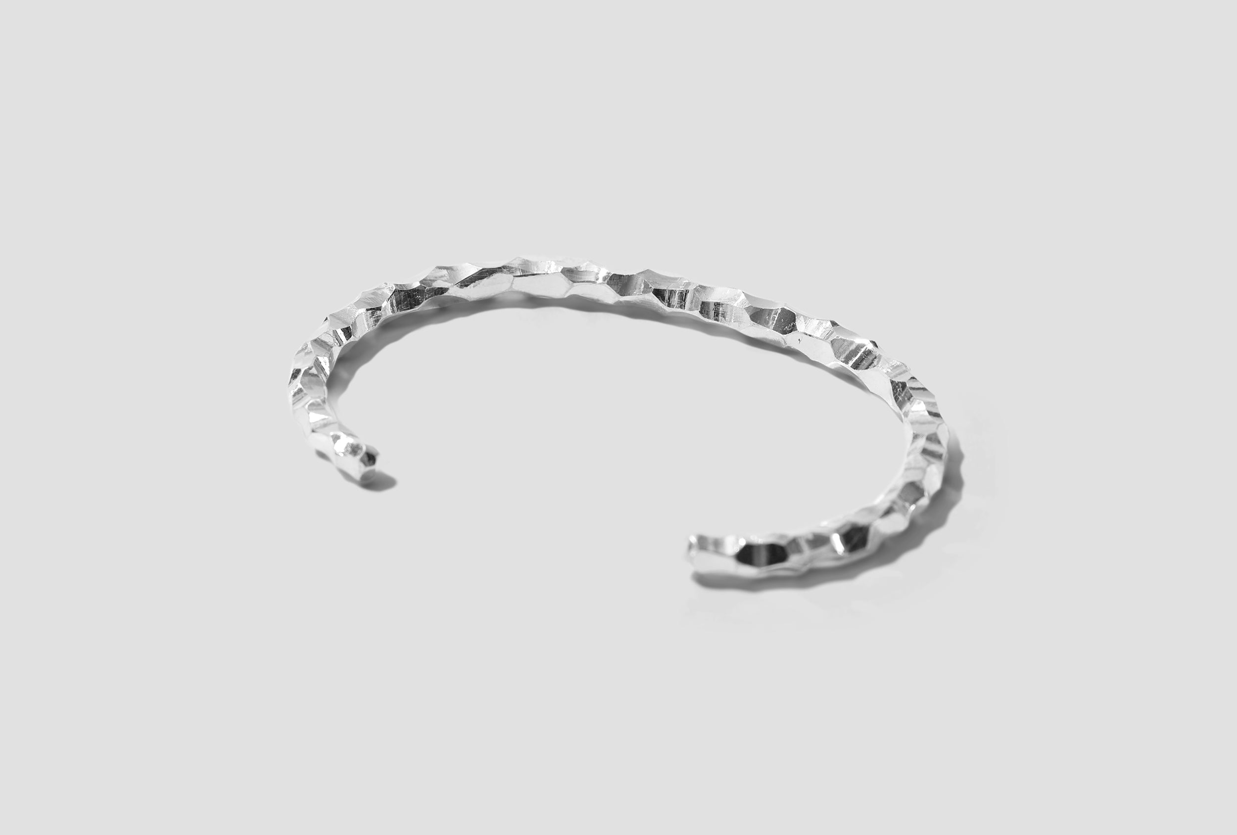 All BLUES SNAKE BRACELET - CARVED / STERLING SILVER 101196 Silver