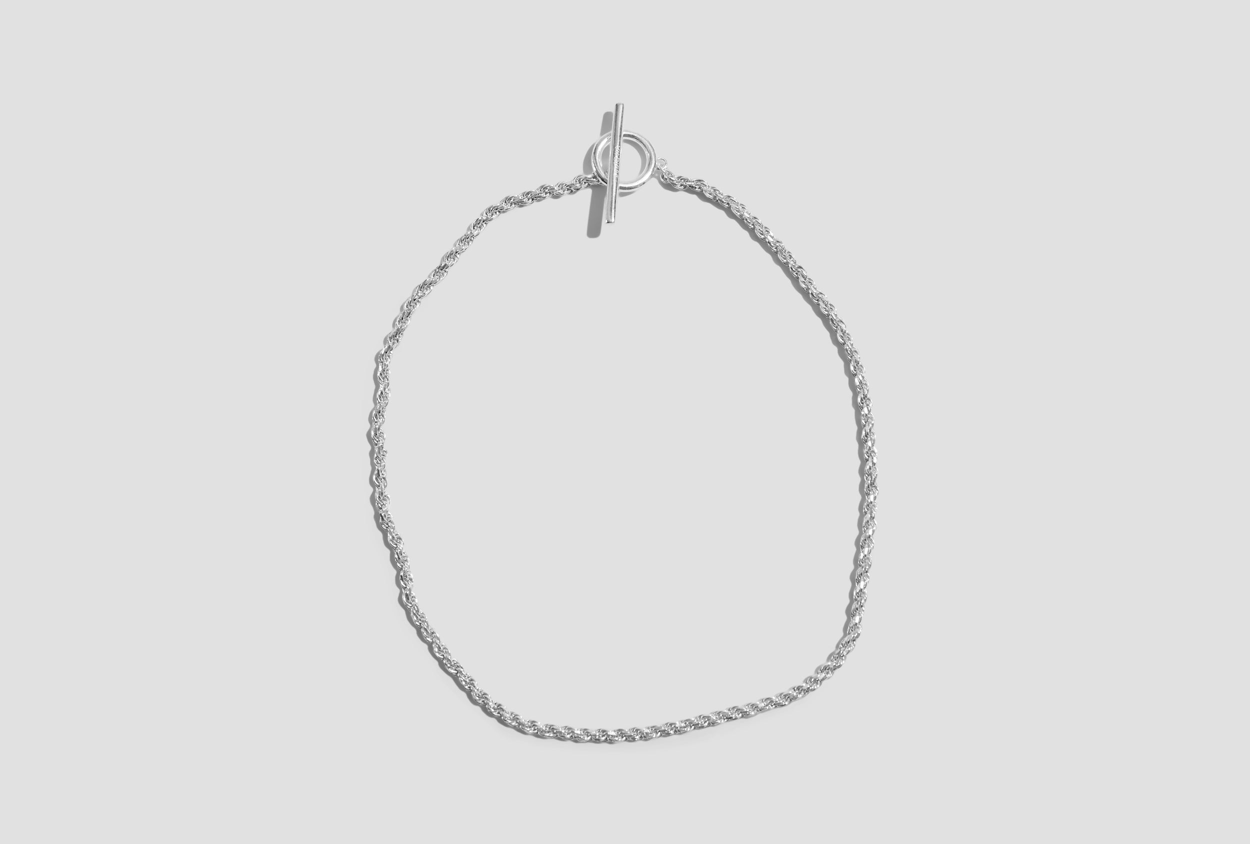 ROPE BRACELET - POLISHED / STERLING SILVER 101517 Silver