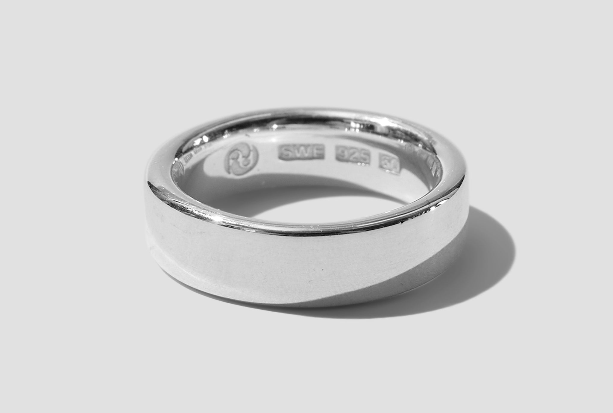TIRE RING NARROW - POLISHED / STERLING SILVER 101722 Silver