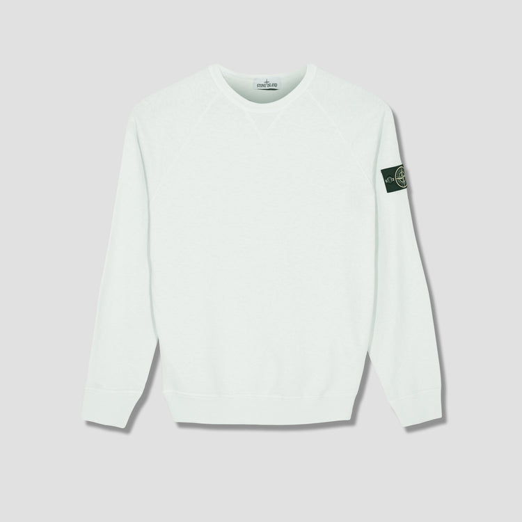 MALFILE' FLEECE GARMENT DYED 'OLD' EFFECT 761566360 Off white