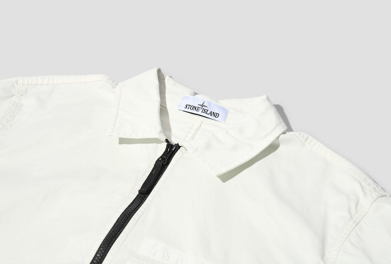 Z SUPIMA COTTON TWILL STRETCH-TC GARMENT DYED 761512619 Off white