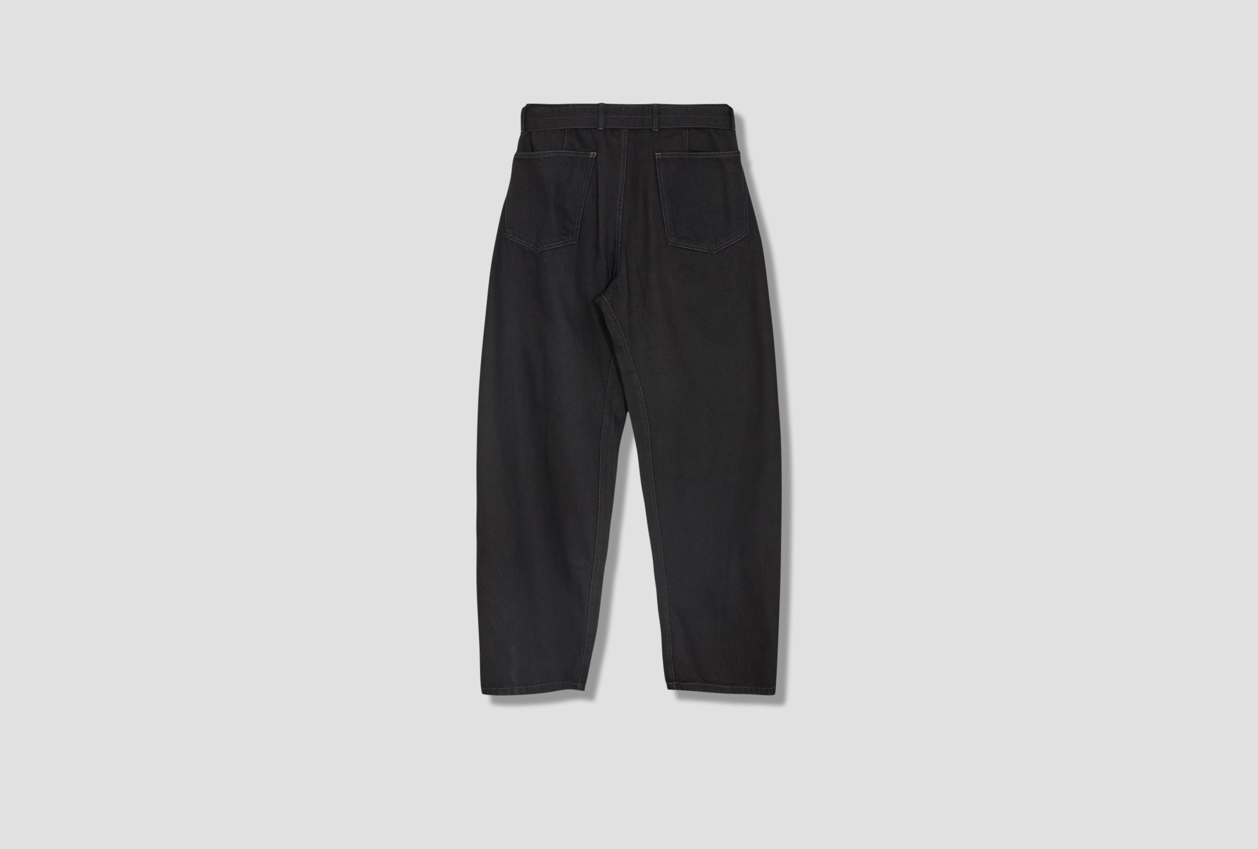 LEMAIRE TWISTED BELTED PANTS X 221 PA302 LD076 Black – HARRESØ