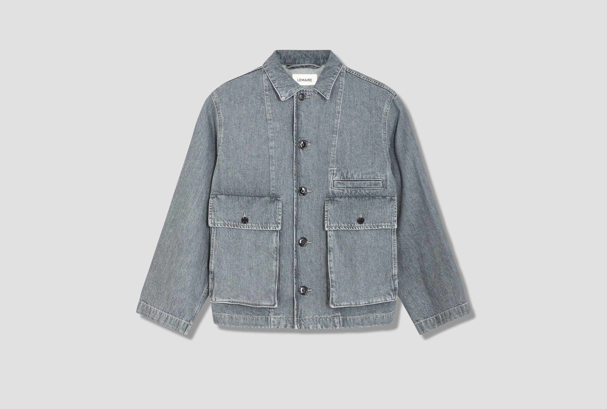 BOXY BLOUSON X 221 OW306 LD074 Grey