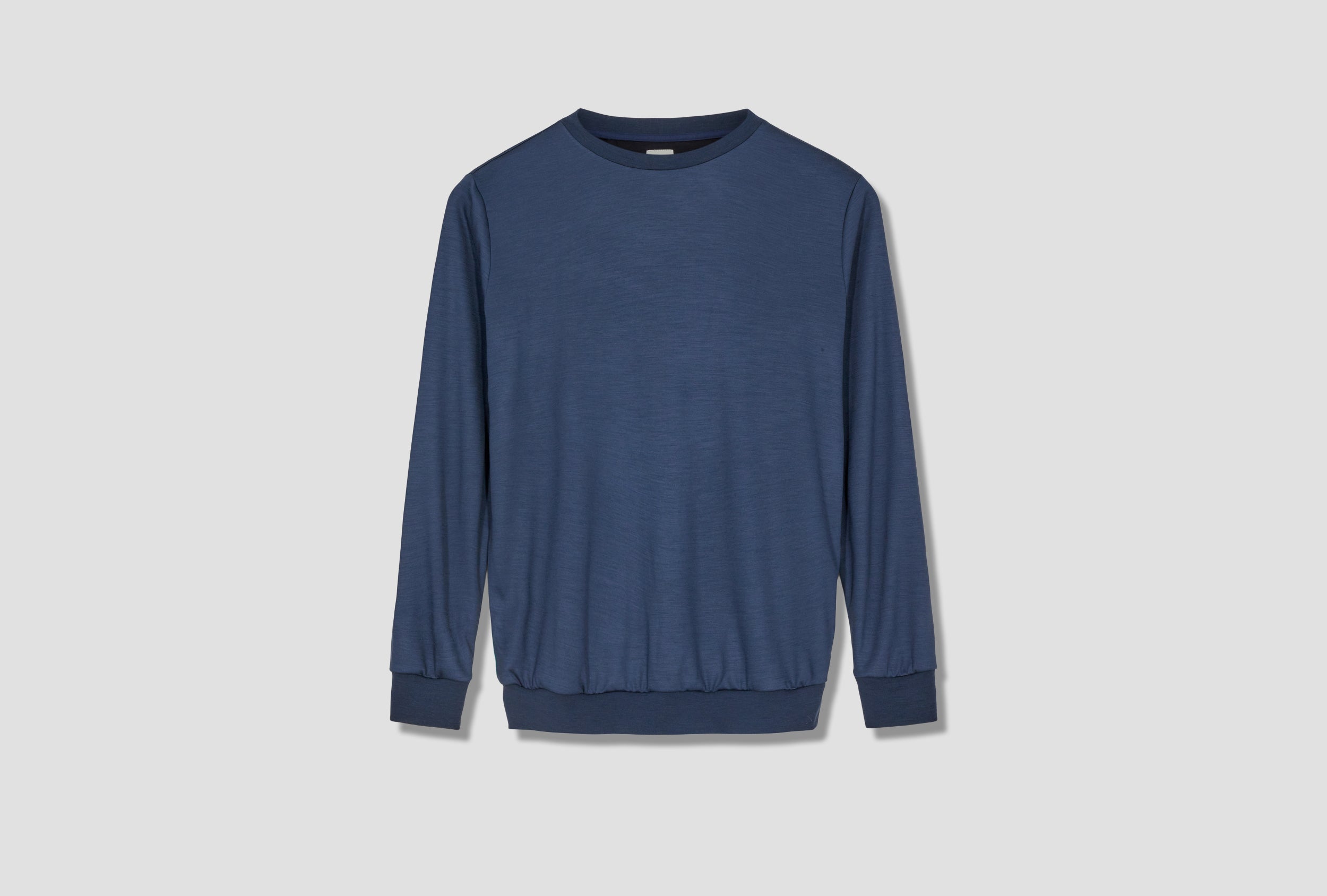 MEN'S 'ARTIST STRIPE' WOOL SWEATSHIRT M1R-302S-H00035 Blue