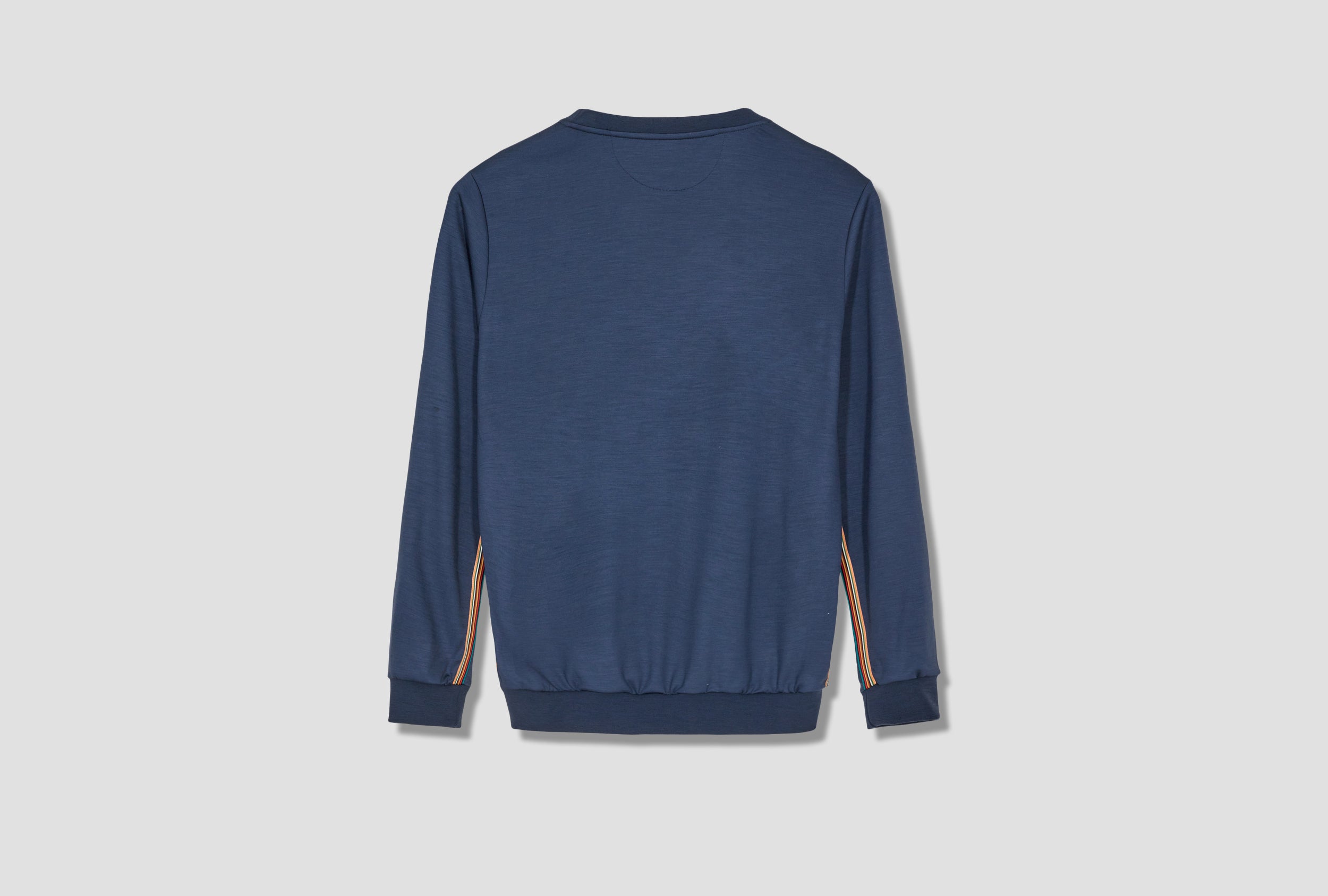 MEN'S 'ARTIST STRIPE' WOOL SWEATSHIRT M1R-302S-H00035 Blue