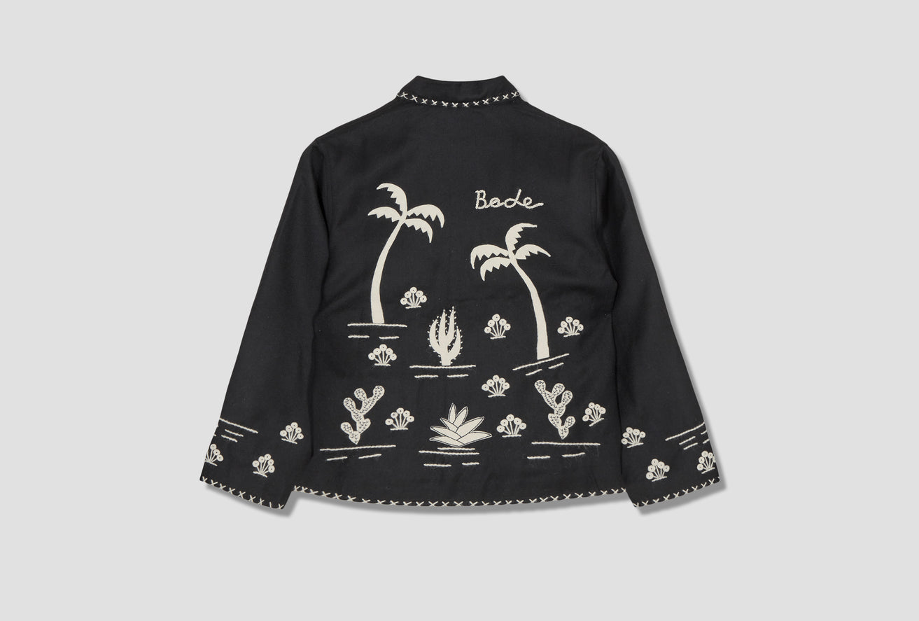 DESERT WOOL SOUVENIR JACKET MR24JA21.W002 Black