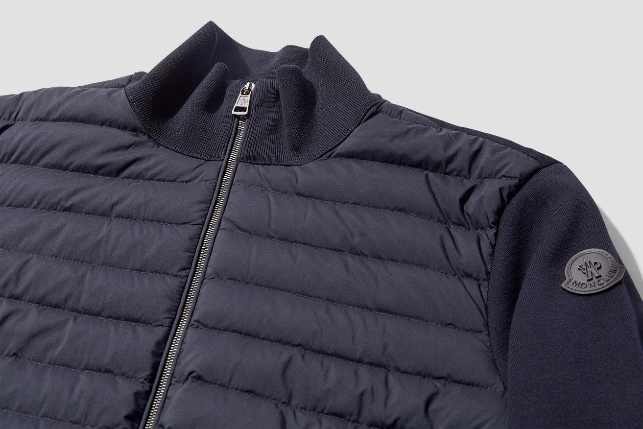 PADDED COTTON CARDIGAN H1 091 9B000 08 V9100 Navy
