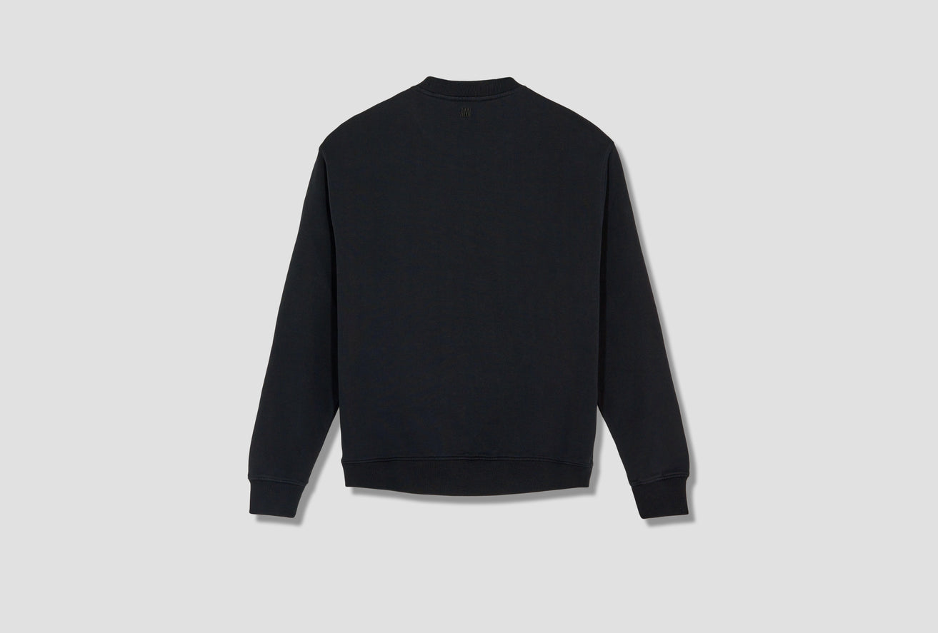 SMALL RED AMI DE COEUR SWEATSHIRT BFUSW001.730 Black
