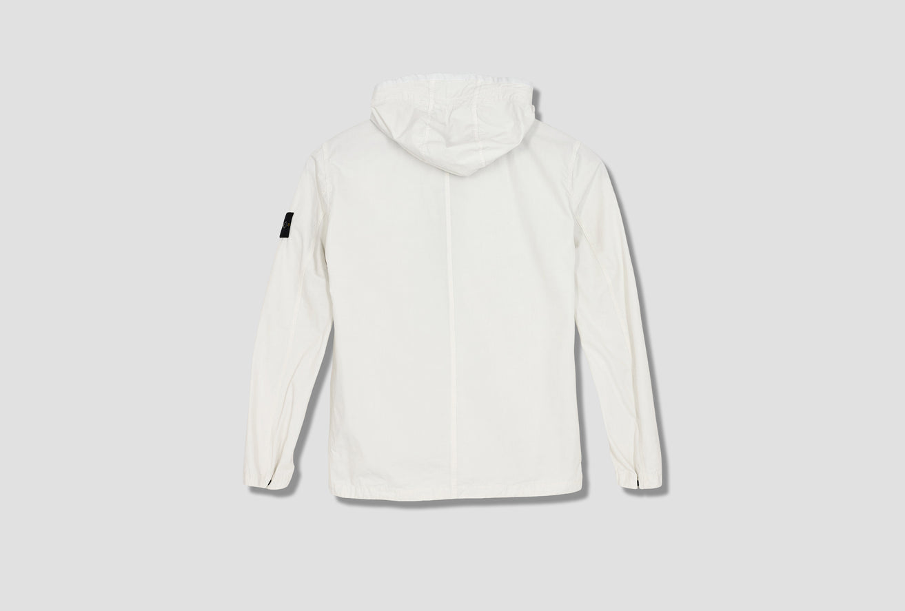 BRUSHED COTTON CANVAS GARMENT DYED 'OLD' EFFECT 7615122WN Off white