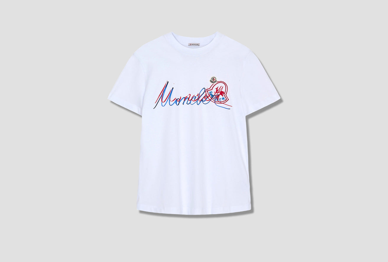 LOGO EMBROIDERED T-SHIRT H1 091 8C000 42 8390T White