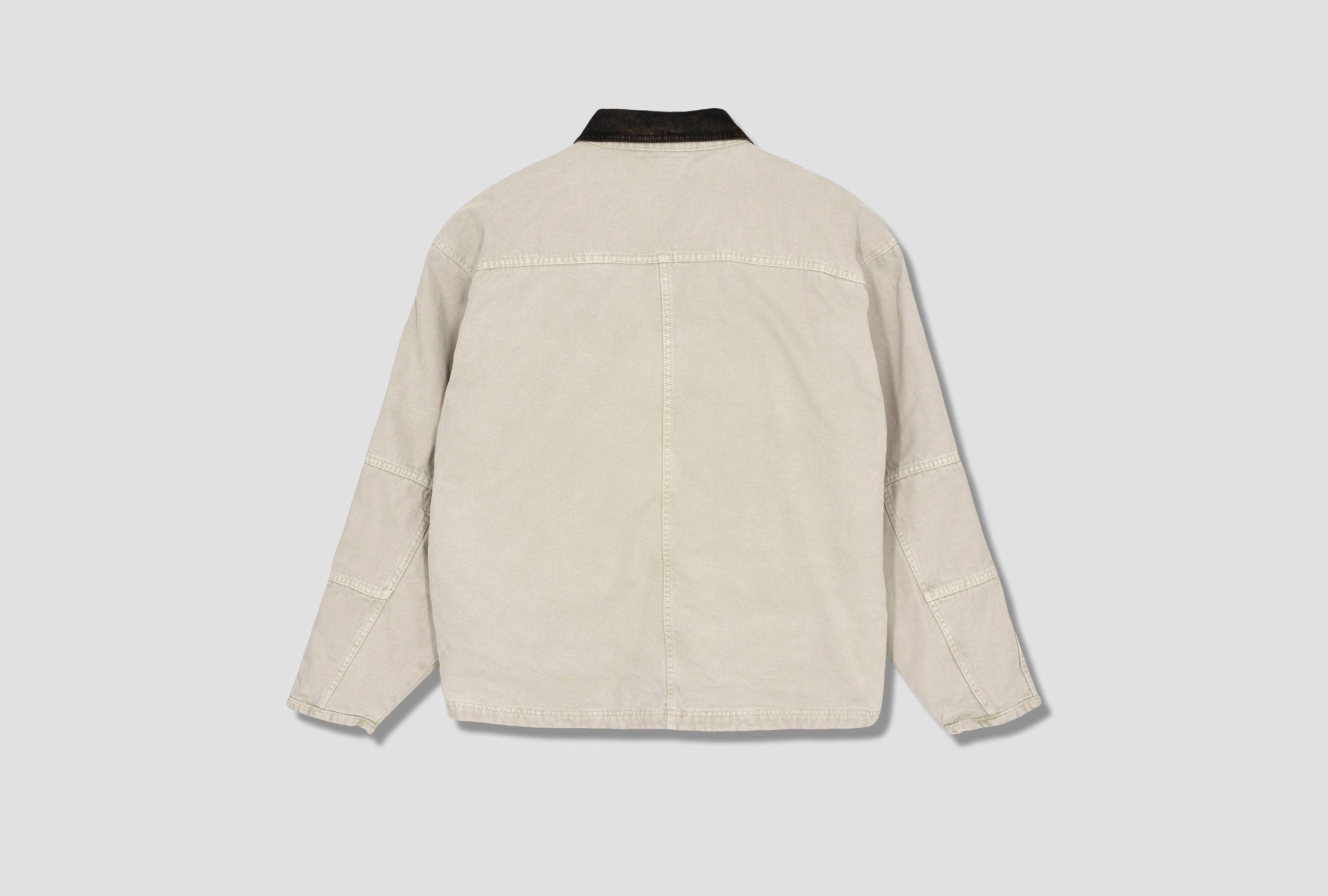 STÜSSY WASHED CANVAS SHOP JACKET 115589 Beige – HARRESØ