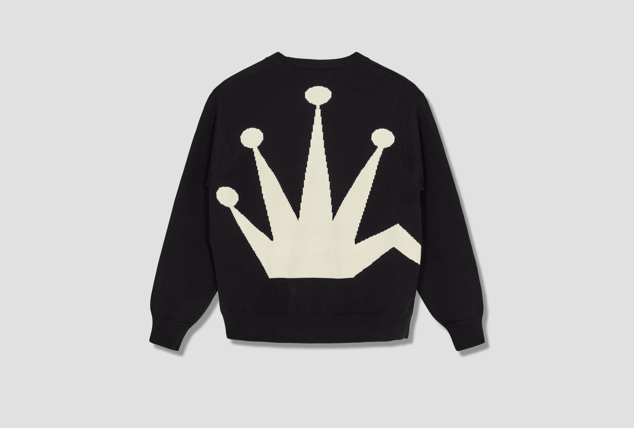 STÜSSY BENT CROWN SWEATER 117130 Black – HARRESØ