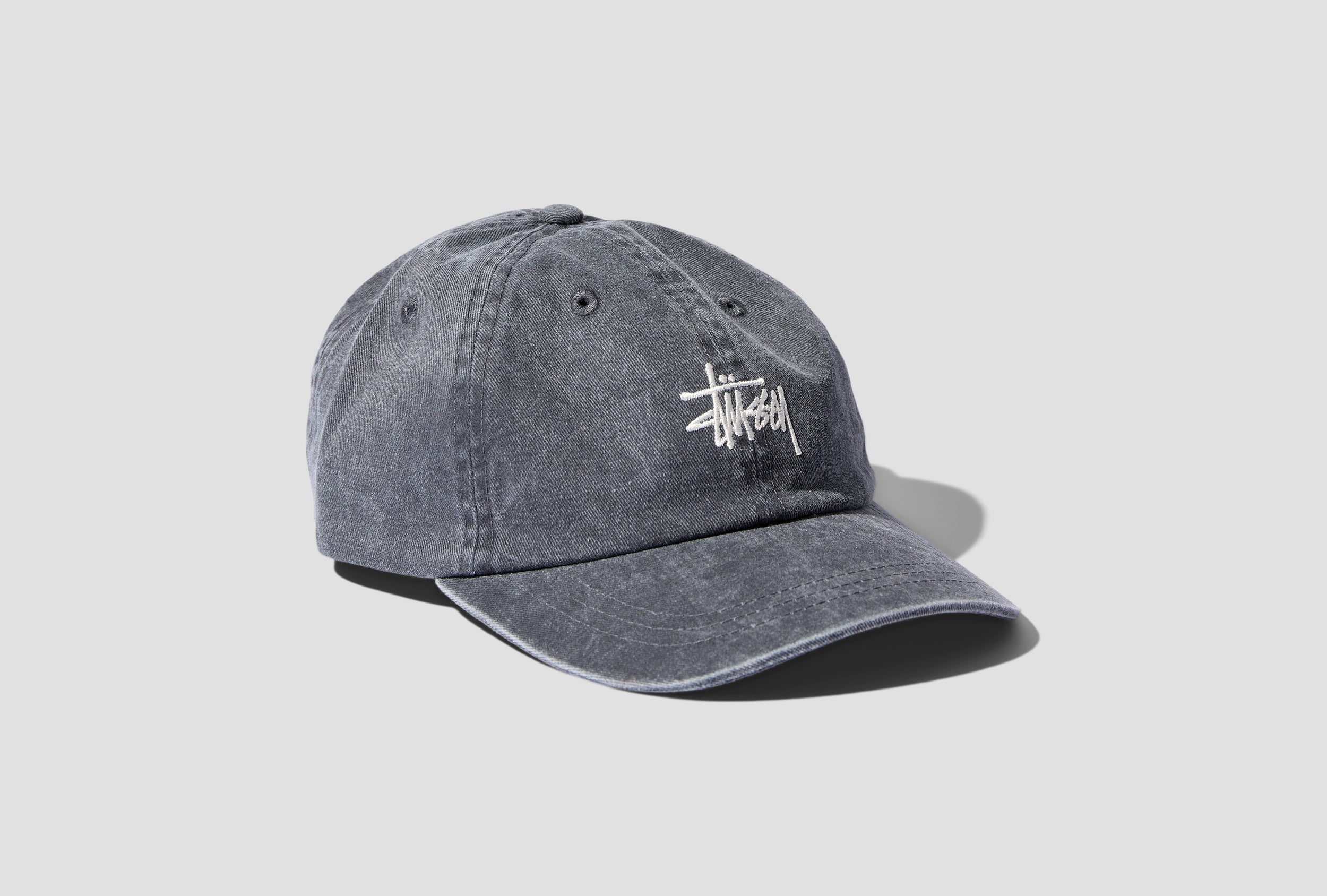 STÜSSY WASHED STOCK LOW PRO CAP 1311043 Charcoal – HARRESØ