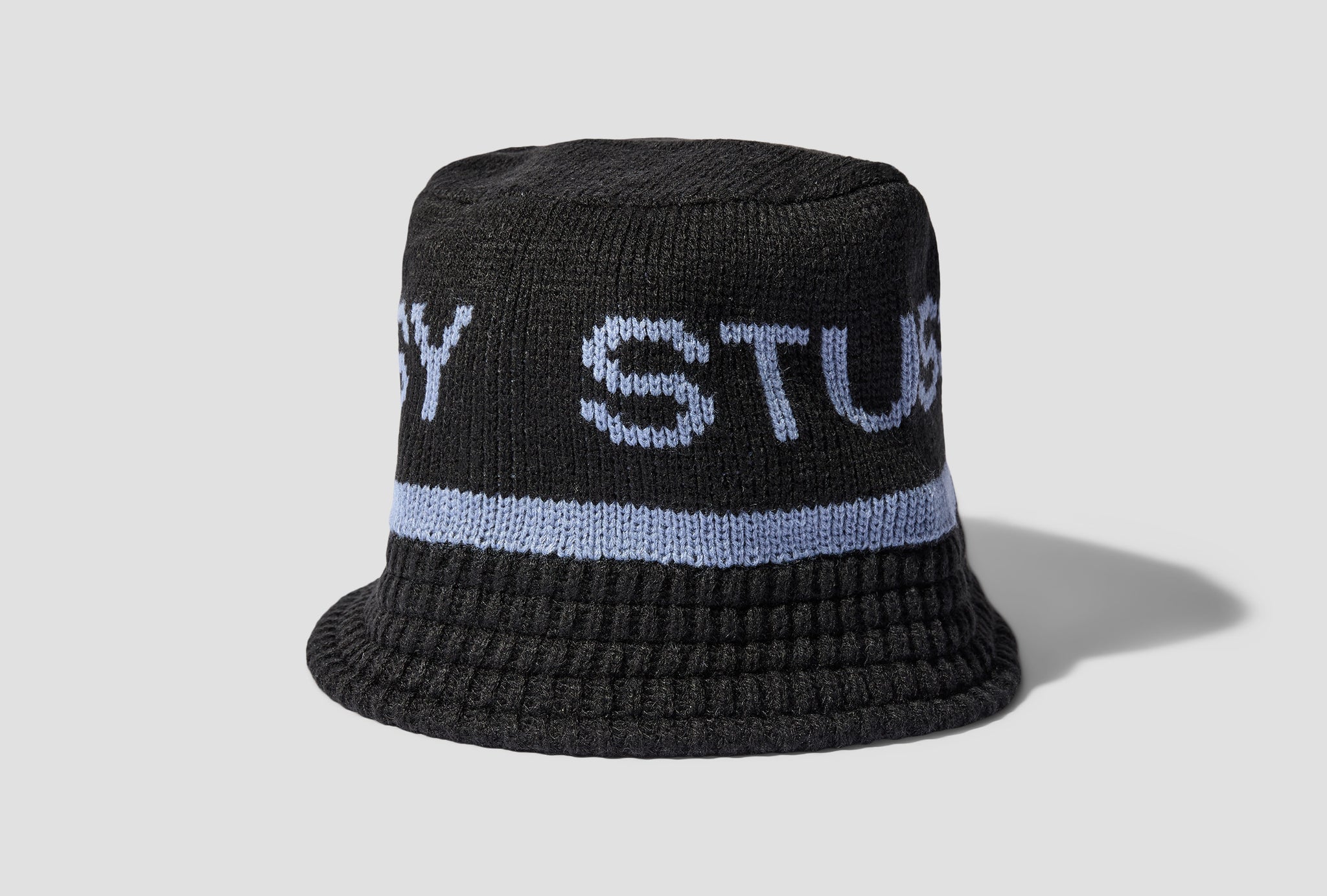 JACQUARD KNIT BUCKET HAT 1321095 Black