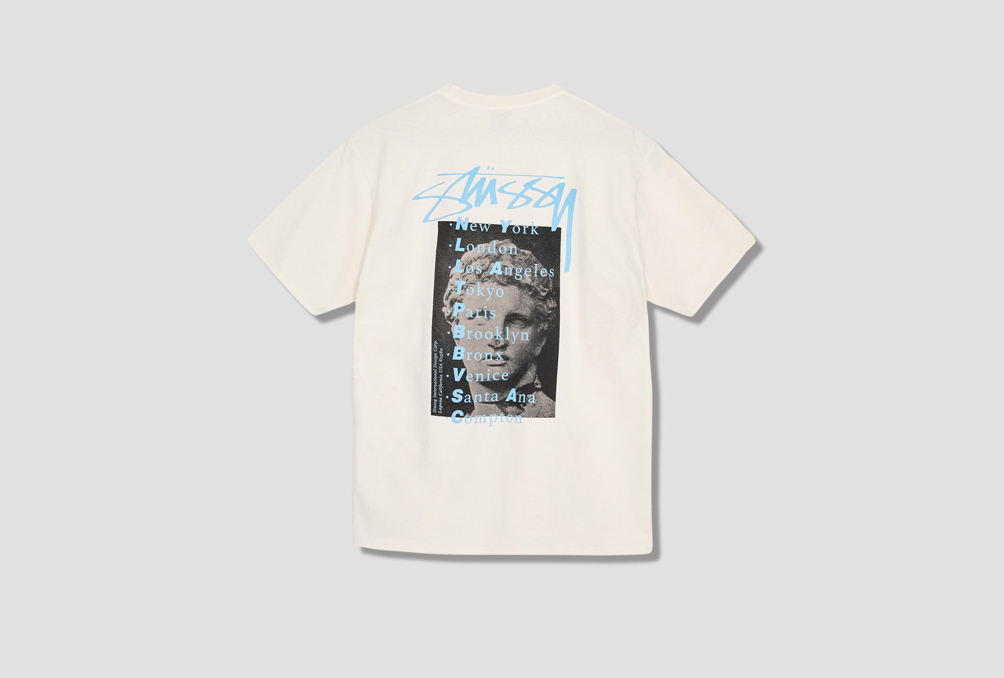 STATUE PIG. DYED TEE 1904773 Off white