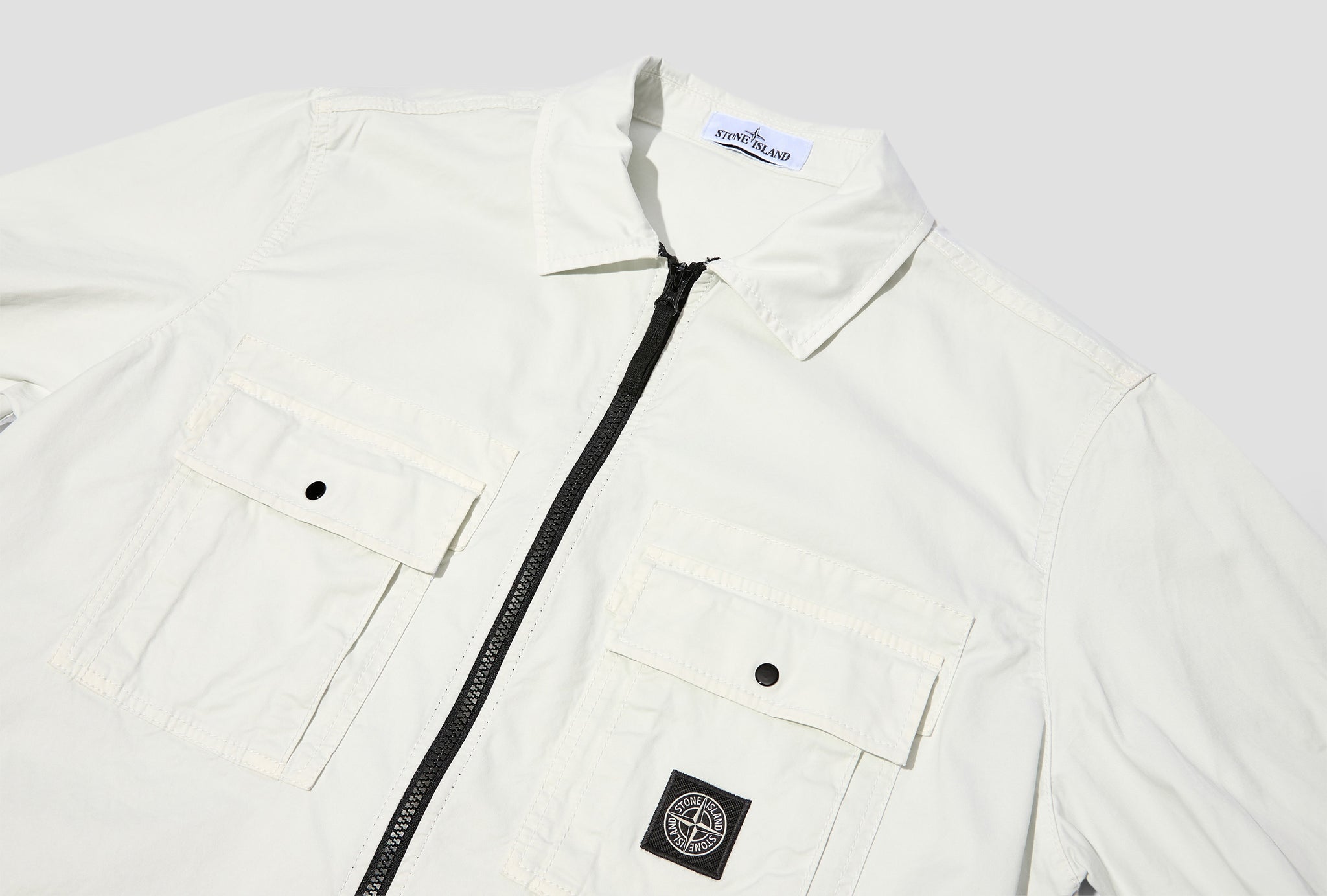 Z SUPIMA COTTON TWILL STRETCH-TC GARMENT DYED 761510619 Off white