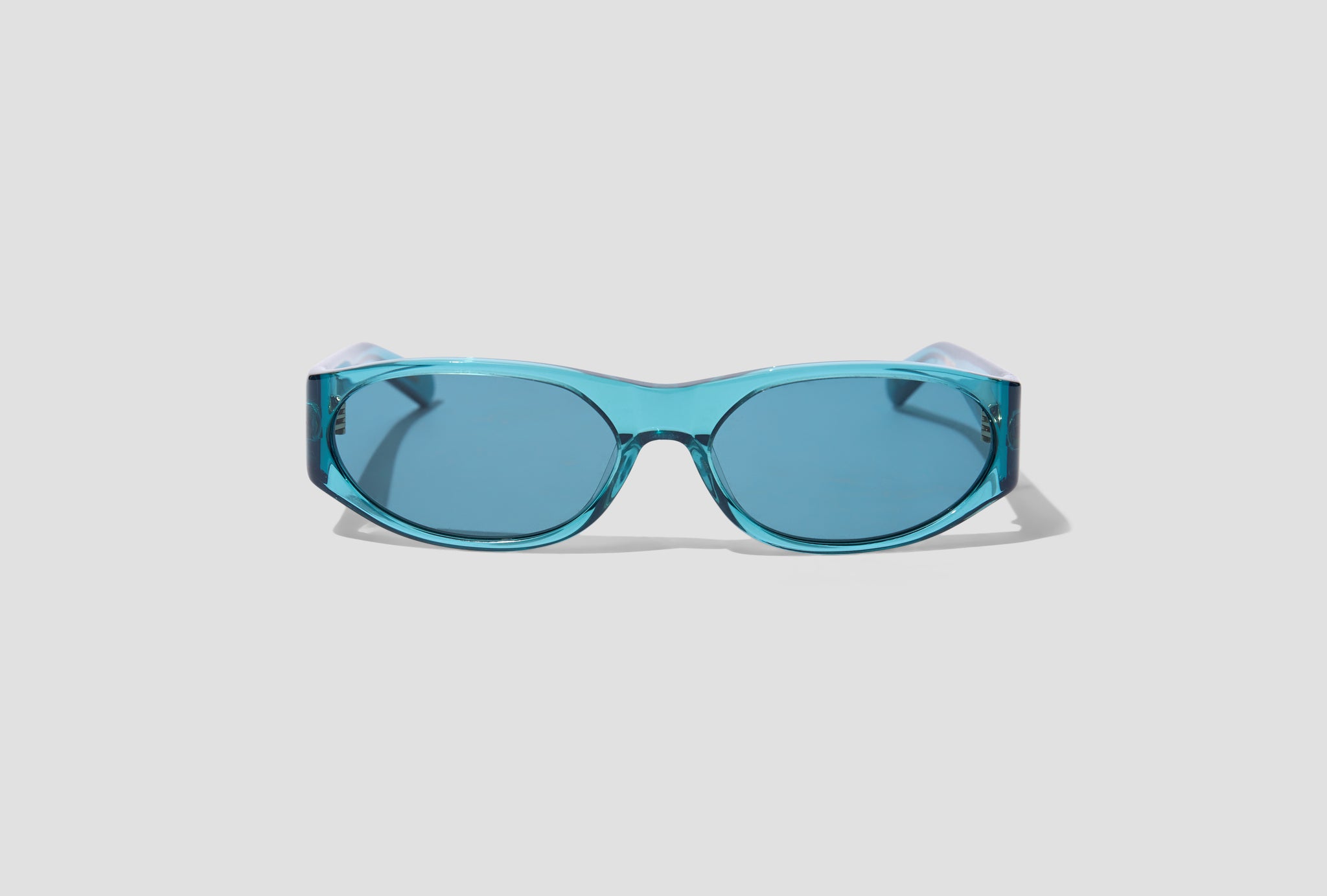 EDDIE KYU - CRYSTAL TEAL BLUE / SKY BLUE LENS 013 820 Blue