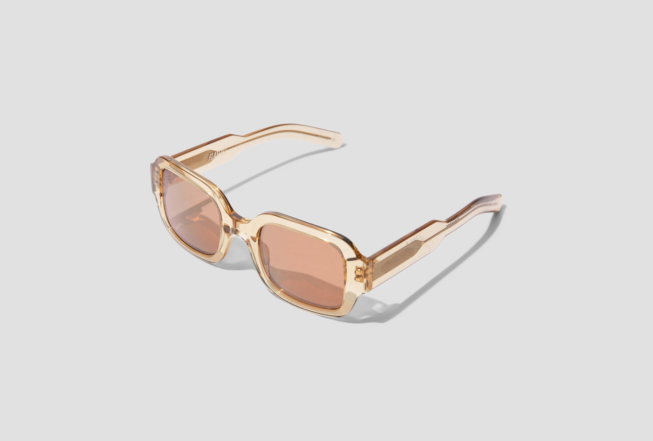 TISHKOFF - CRYSTAL SAND / BROWN MIRROR LENS 006 749 Beige