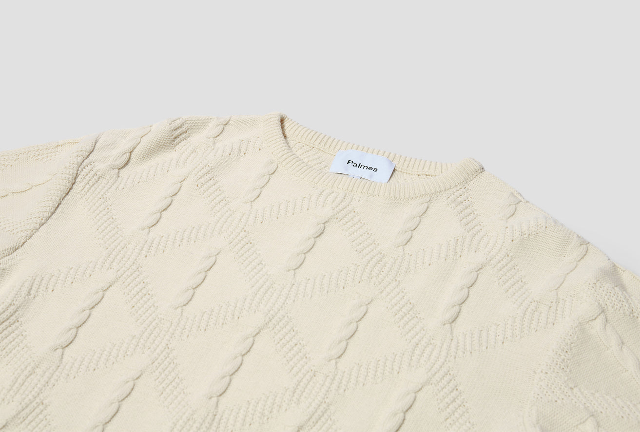 ROPE KNITTED SWEATER 00680063 Off white