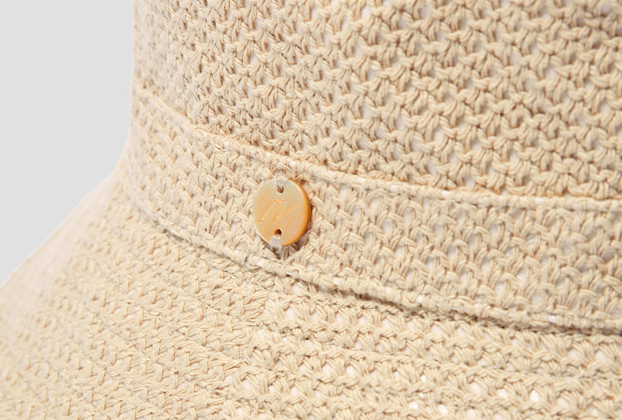 OUR LEGACY BUCKET HAT - BEIGE ROPE WEAVE A2228BBE Beige – HARRESØ