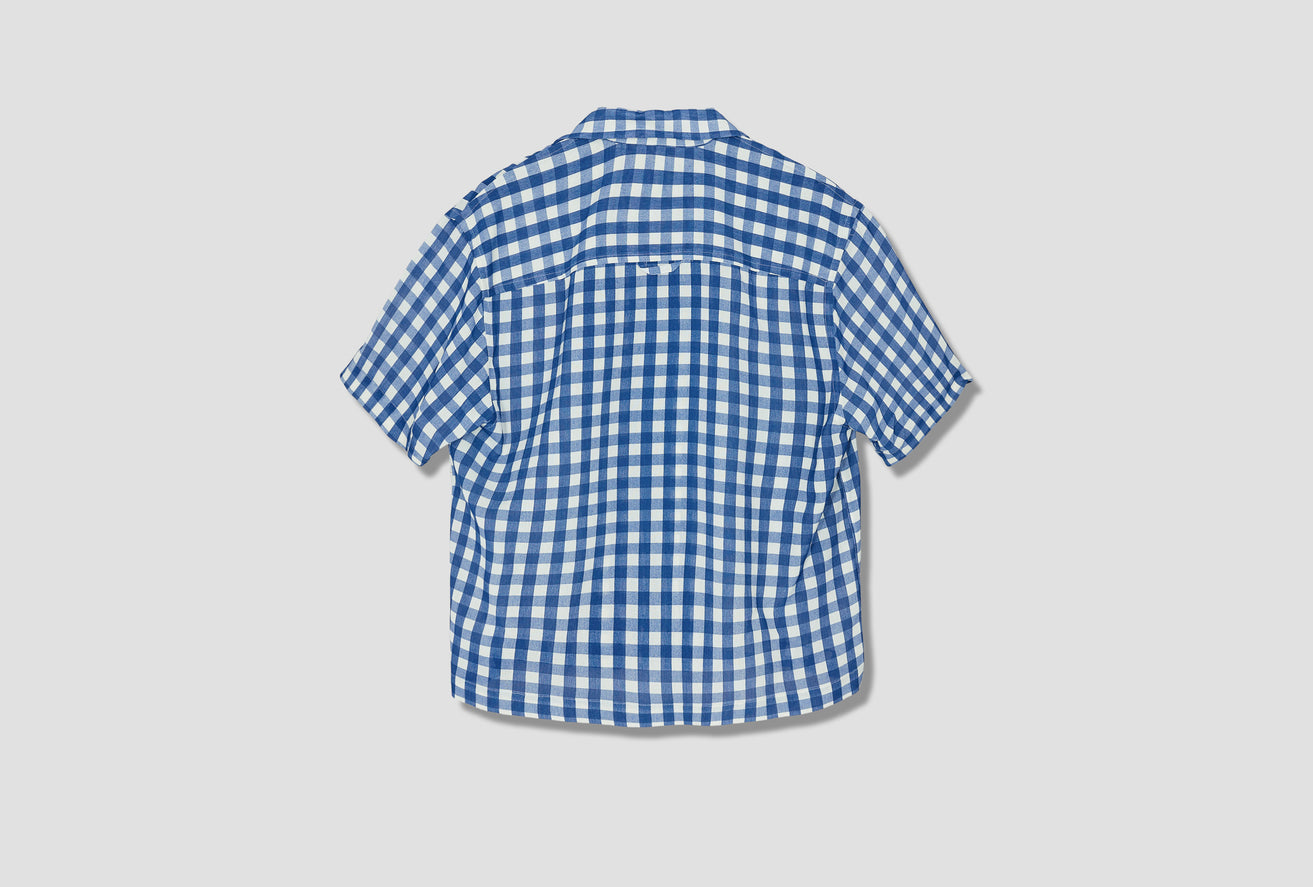LA CHEMISE JEAN - NAVY CHECKS 216SH201-1005 Navy