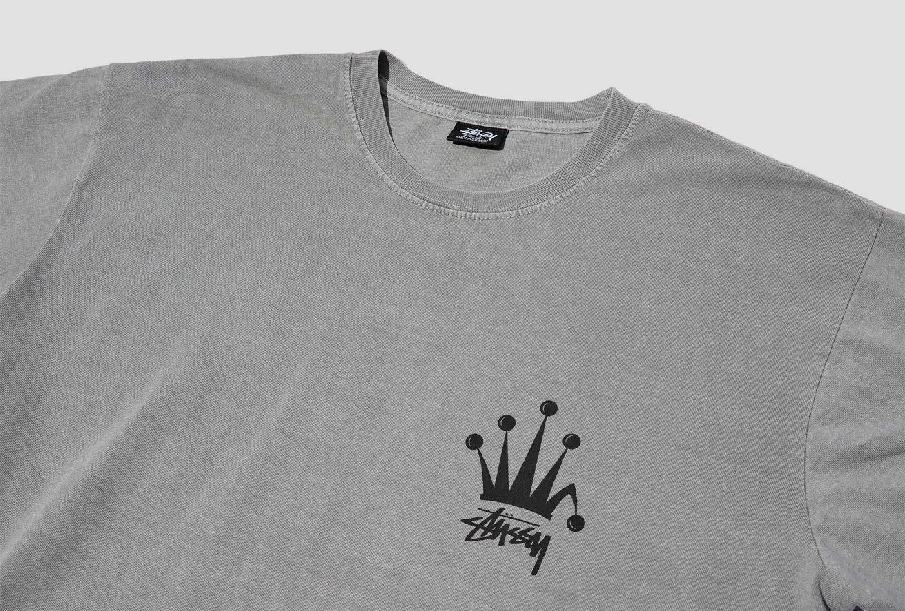 REGAL CROWN PIGMENT DYED TEE 1904771 Grey