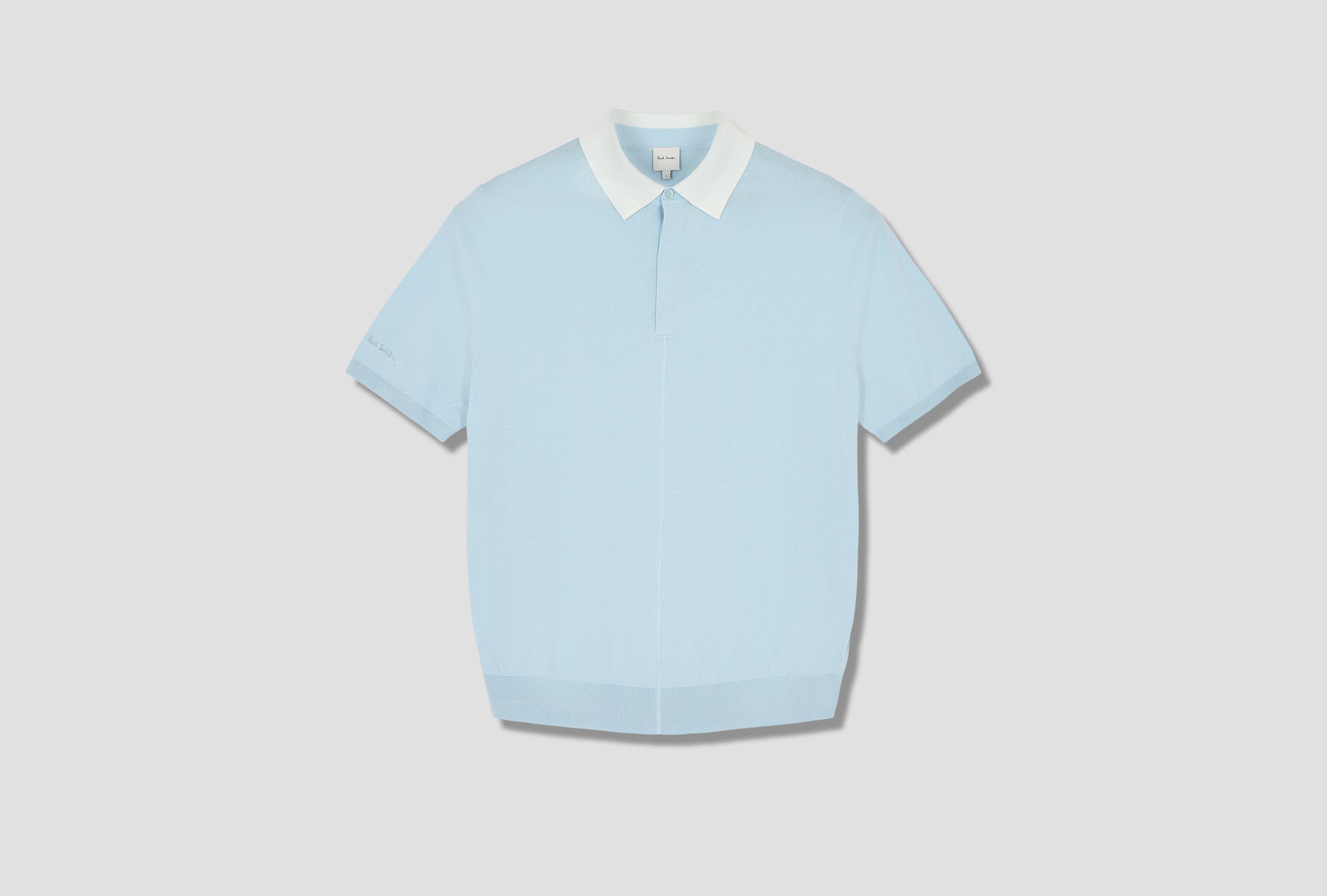GENTS PULLOVER SS POLO SHIRT M1R-147X-H01699 Light blue