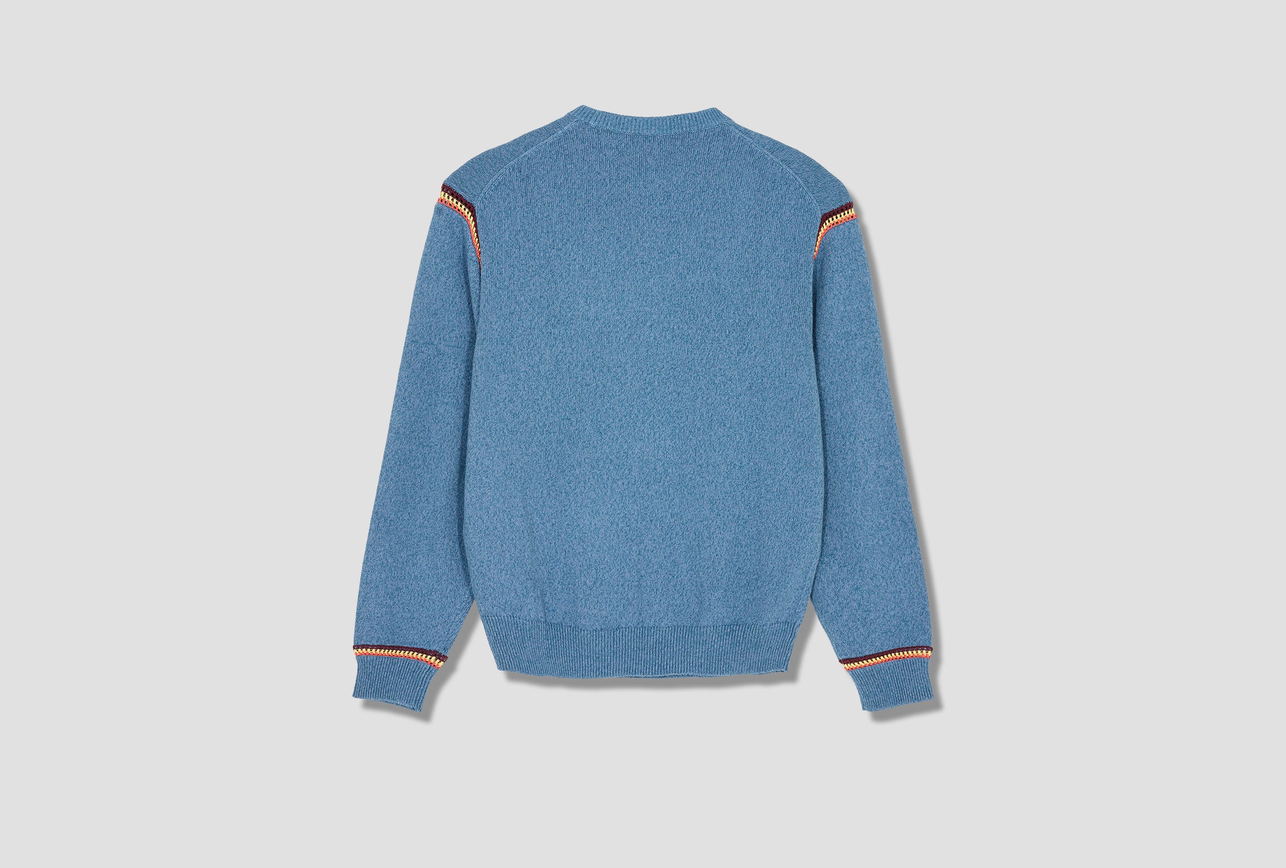 GENTS PULLOVER CREW NECK M1R-143X-H01708 Light blue