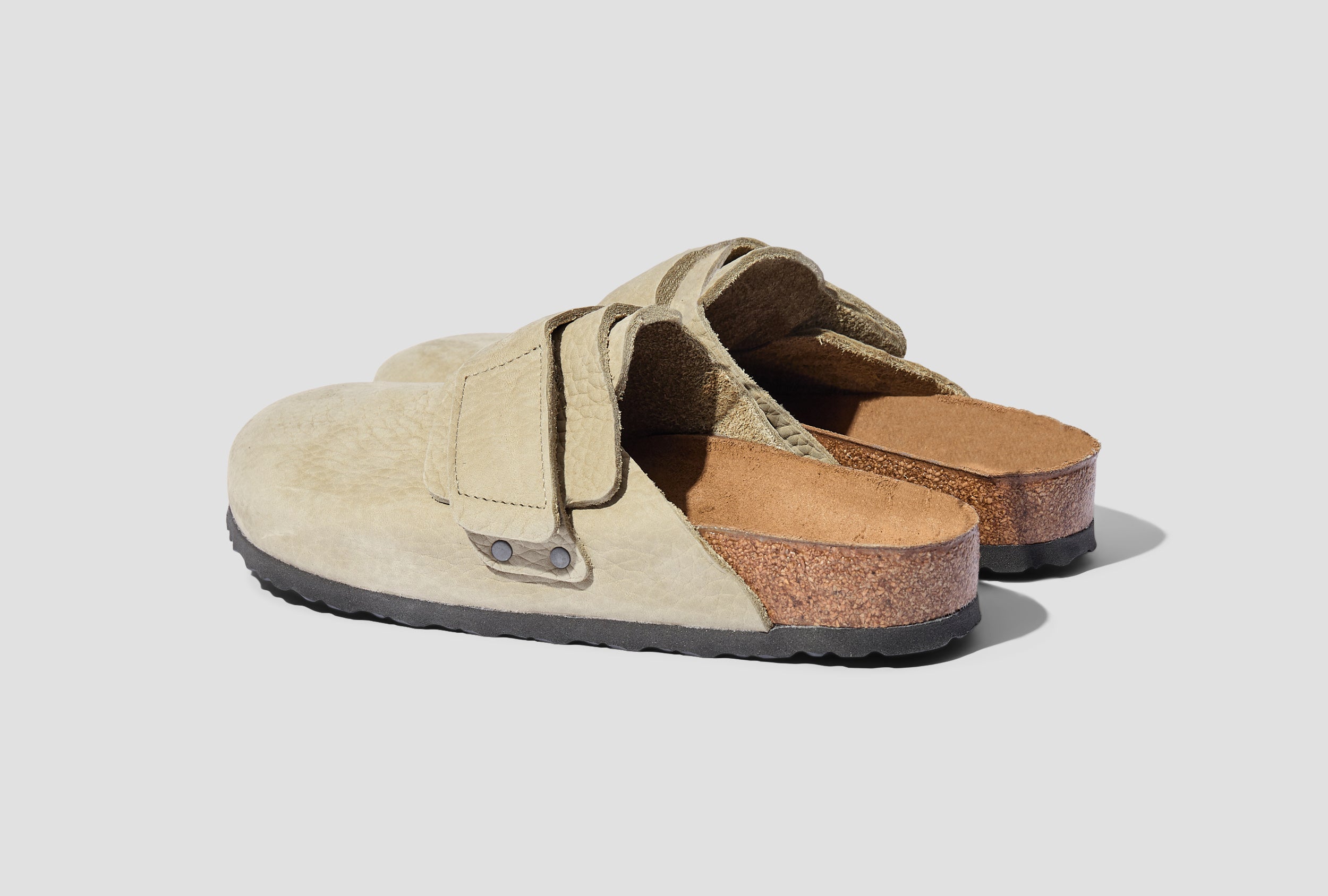 BIRKENSTOCK NAGOYA - NUBUCK LEATHER / DESERT BUCK FADED KHAKI