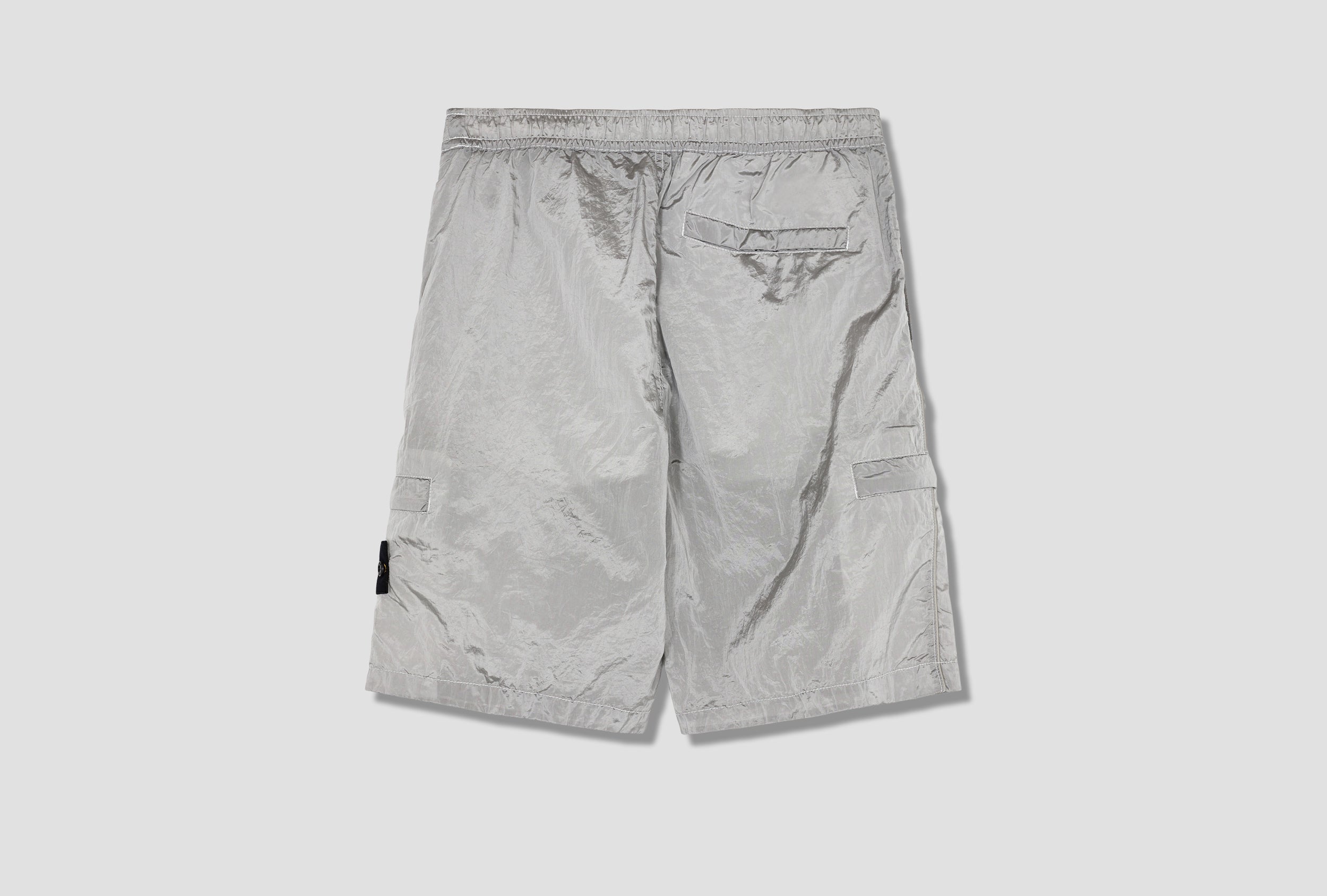 Stone island nylon metal shorts sales black