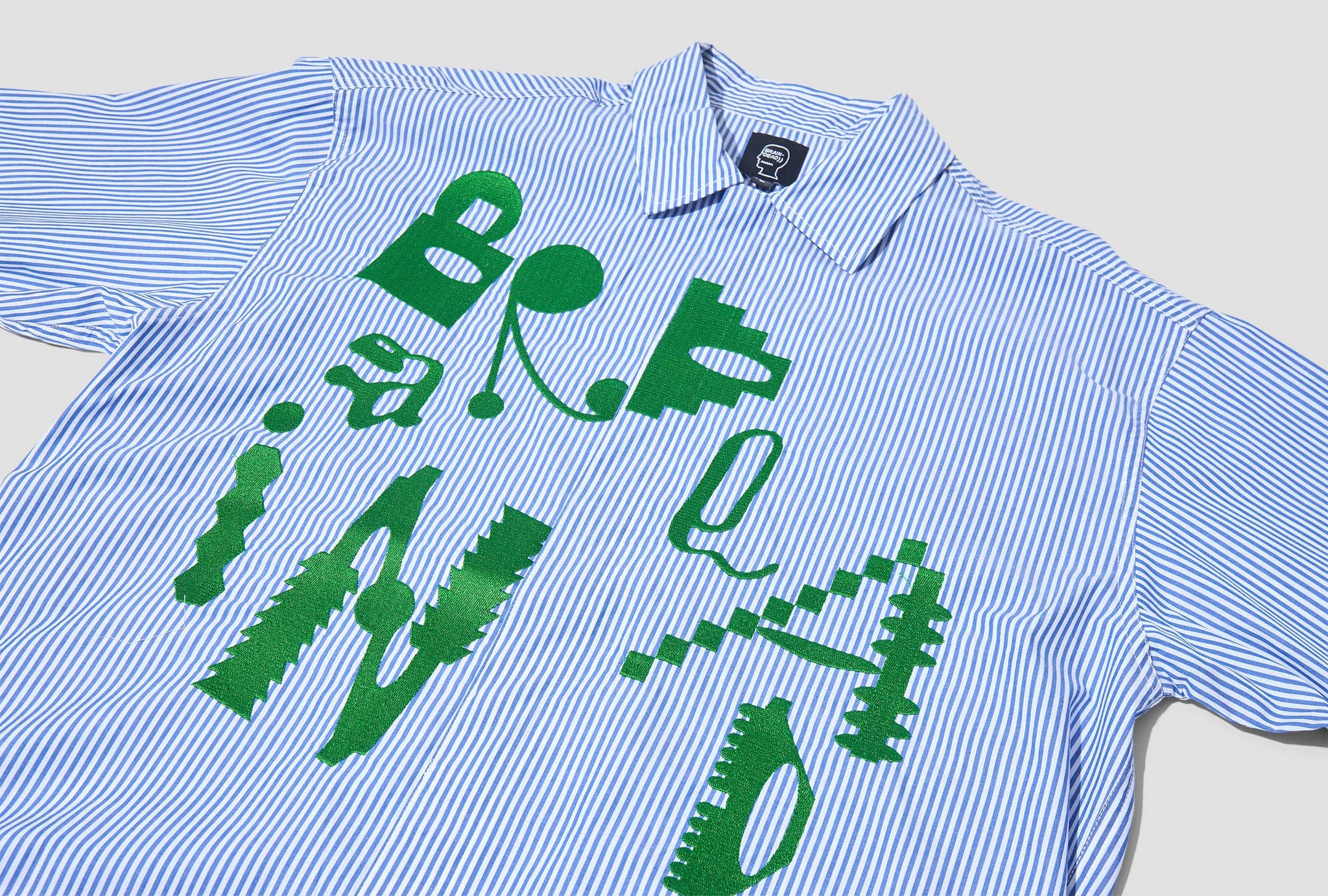 GASTROMANIAC BUTTON UP SHIRT BDP22T17002342BL01 Blue