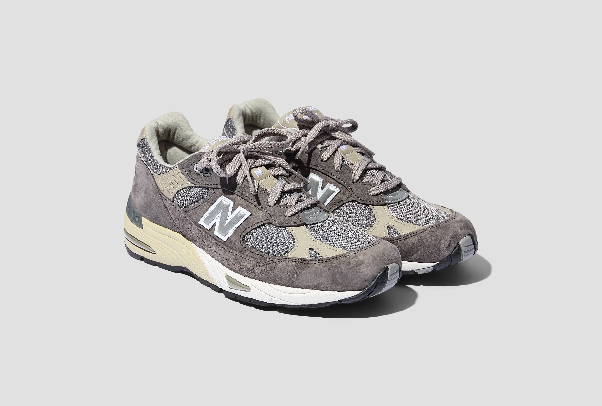 NEW BALANCE MADE IN UK 991 - GREY/GREY M991UKF Grey – HARRESØ