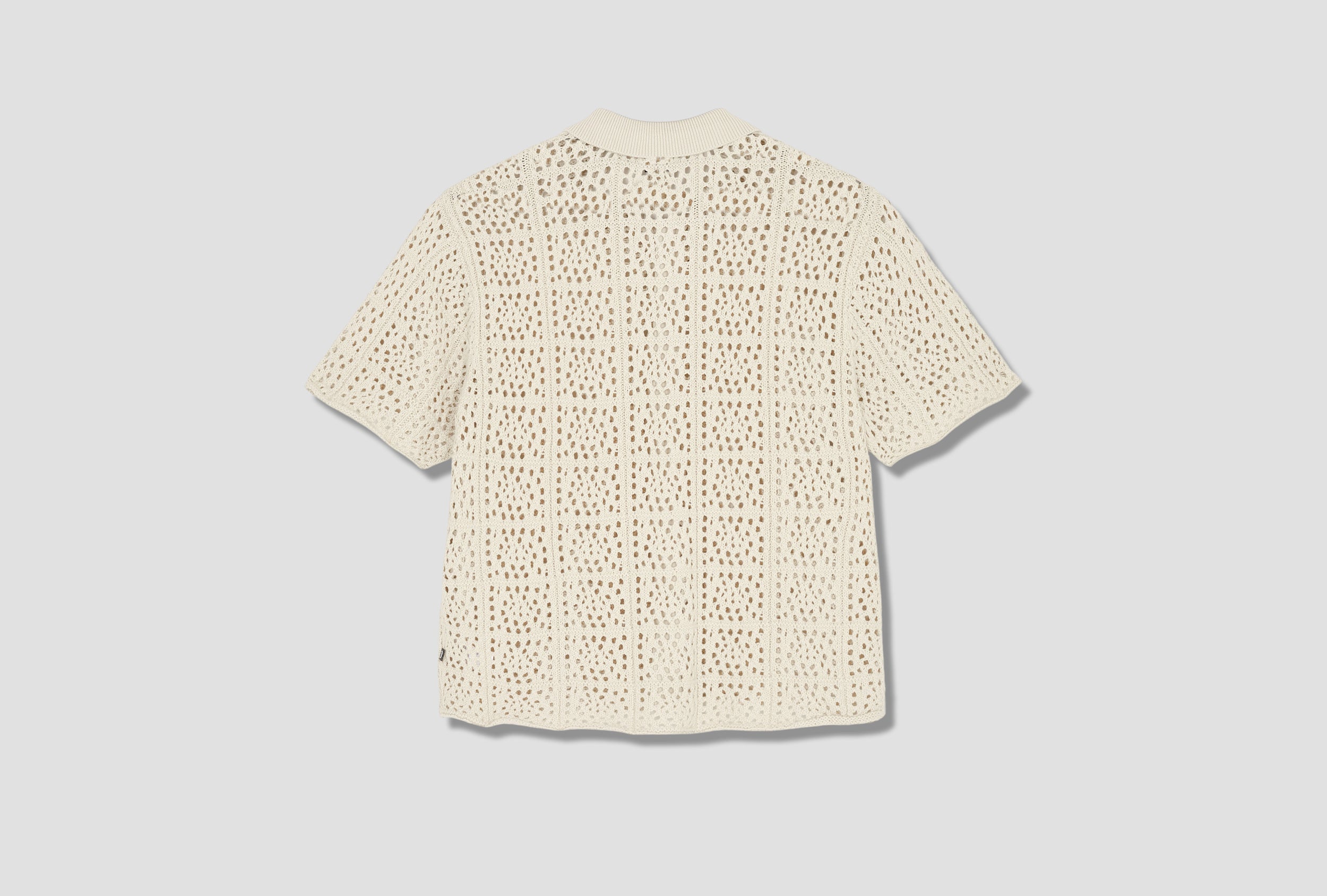 STÜSSY CROCHET SHIRT 117127 Off white – HARRESØ