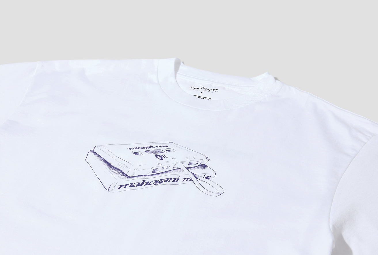 RELEVANT PARTIES - S/S MAHOGANI MUSIC T-SHIRT I030593 White