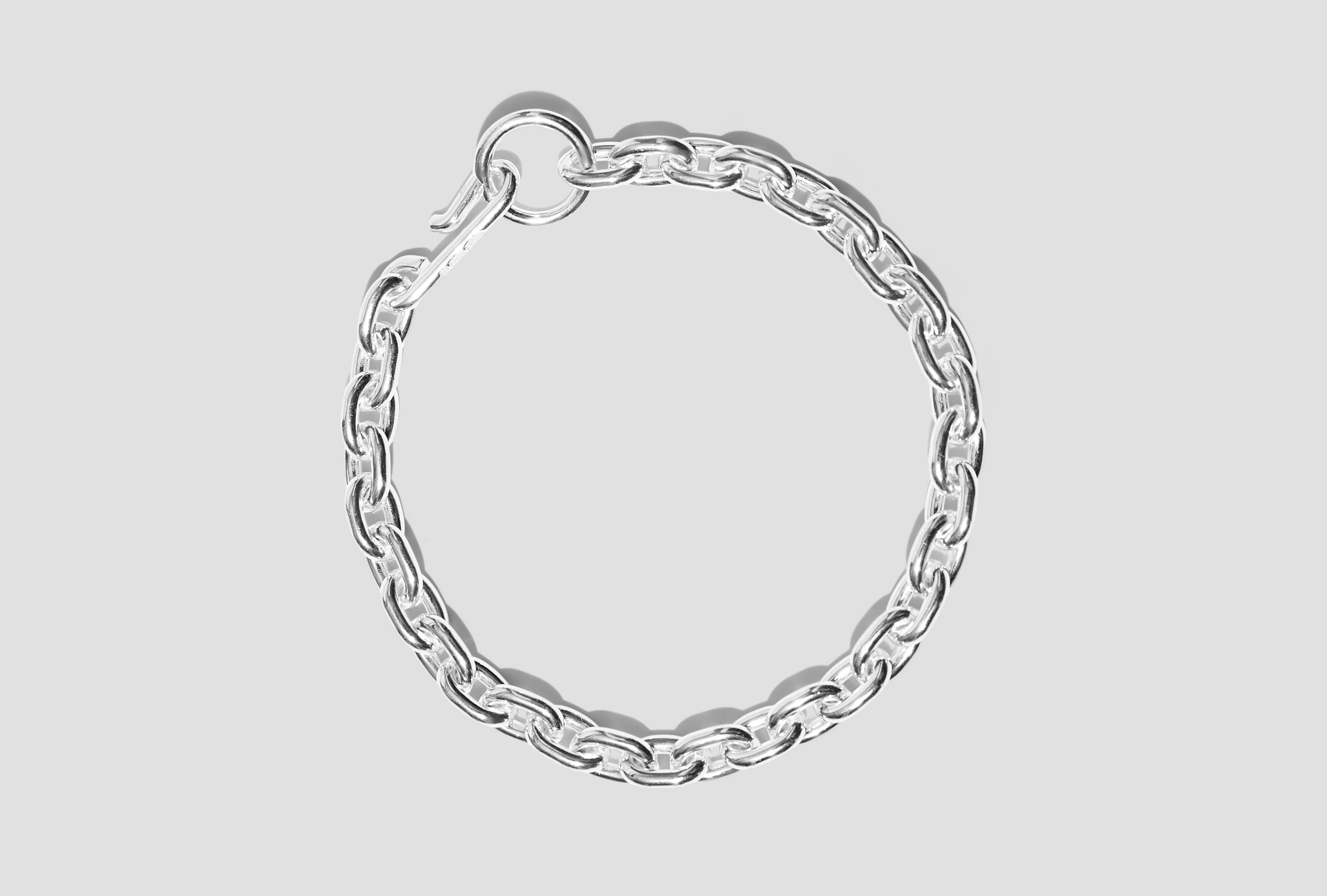 STANDARD BRACELET THIN - POLISHED / STERLING SILVER 101752 Silver